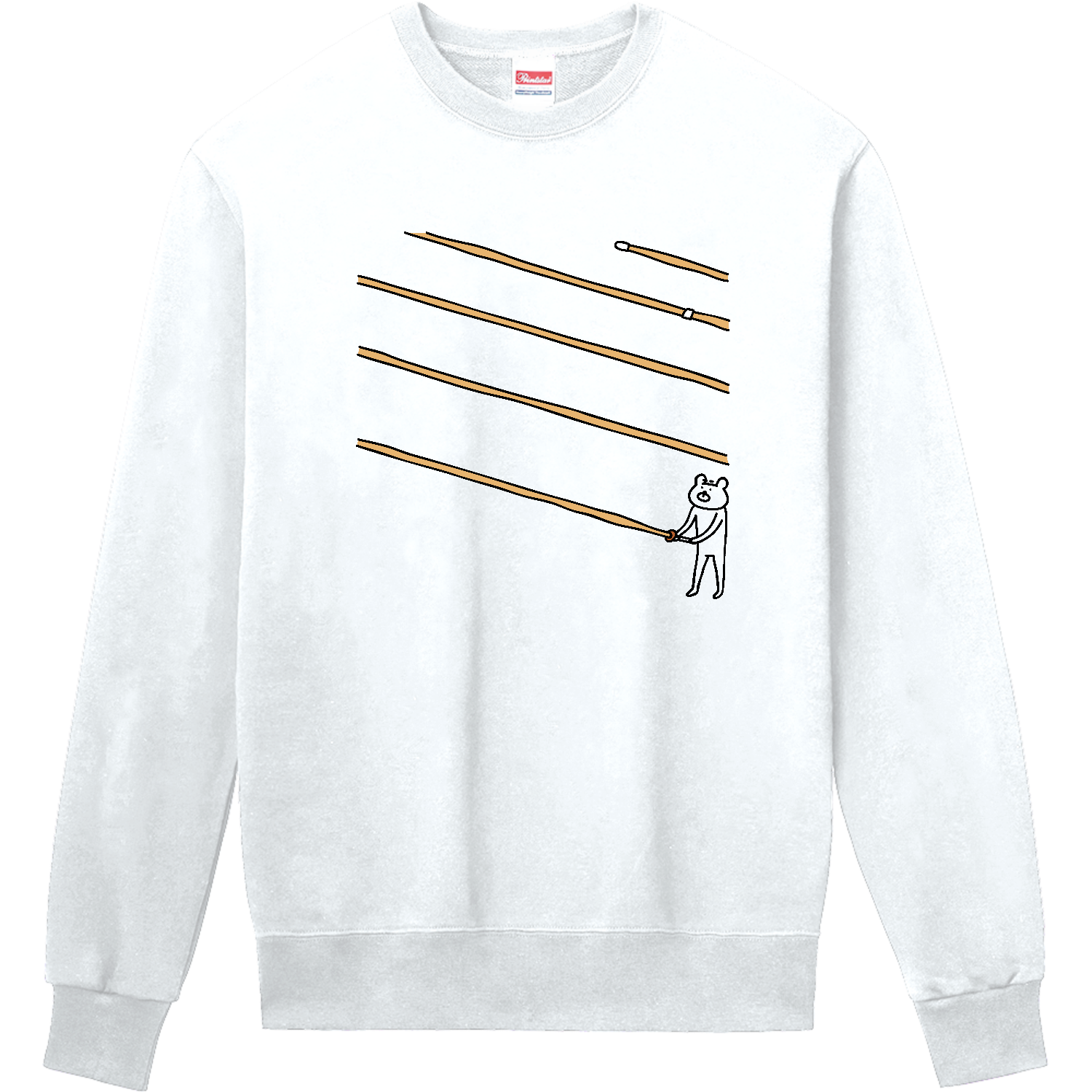 剣道　長くてループする竹刀 定番スウェット