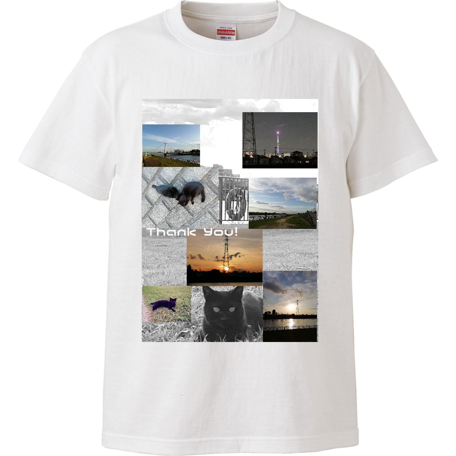 江戸川区Thank You！ハイクオリティーTシャツ1