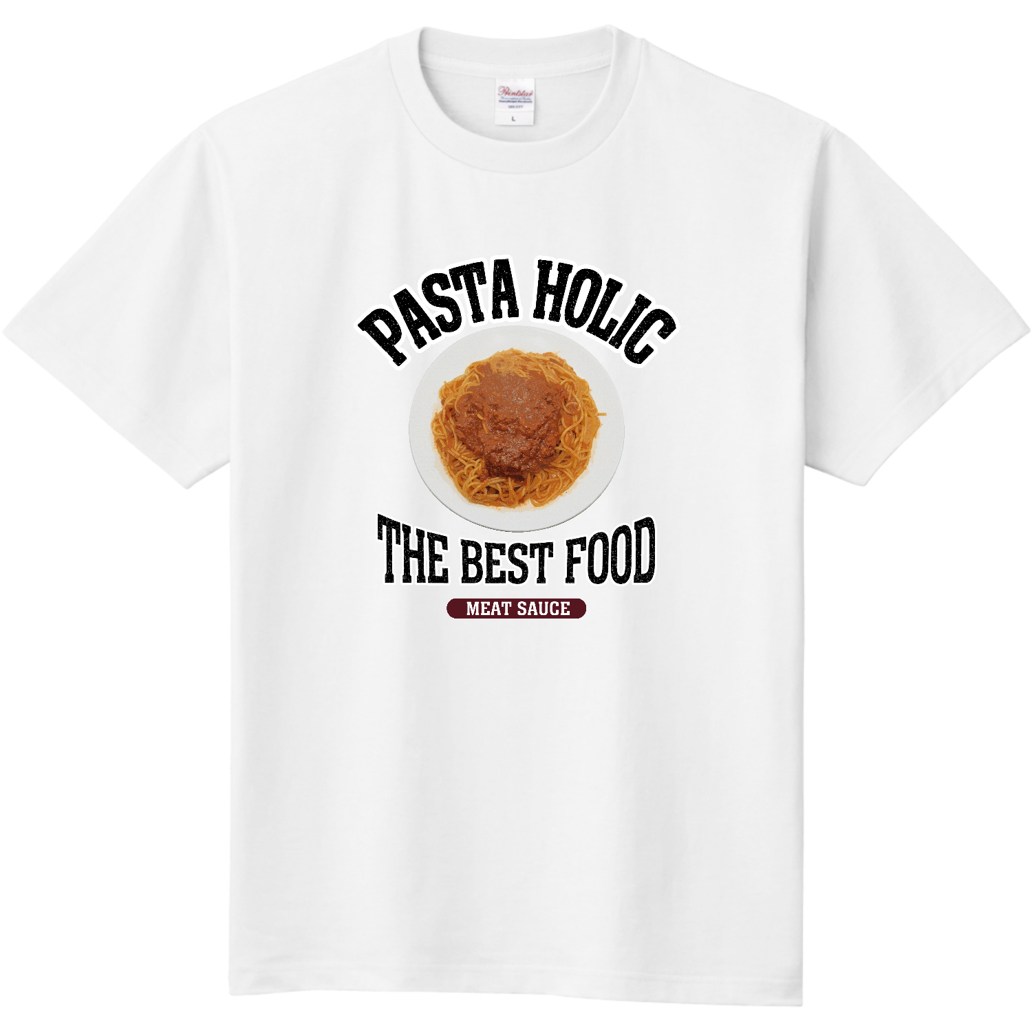 ミートソースパスタ（ビンテージ風） 定番Ｔシャツ