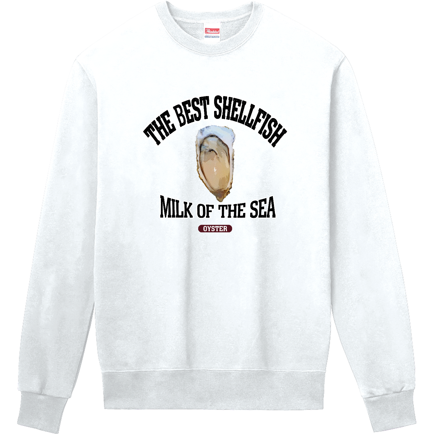 牡蠣（ビンテージ風） 定番スウェット