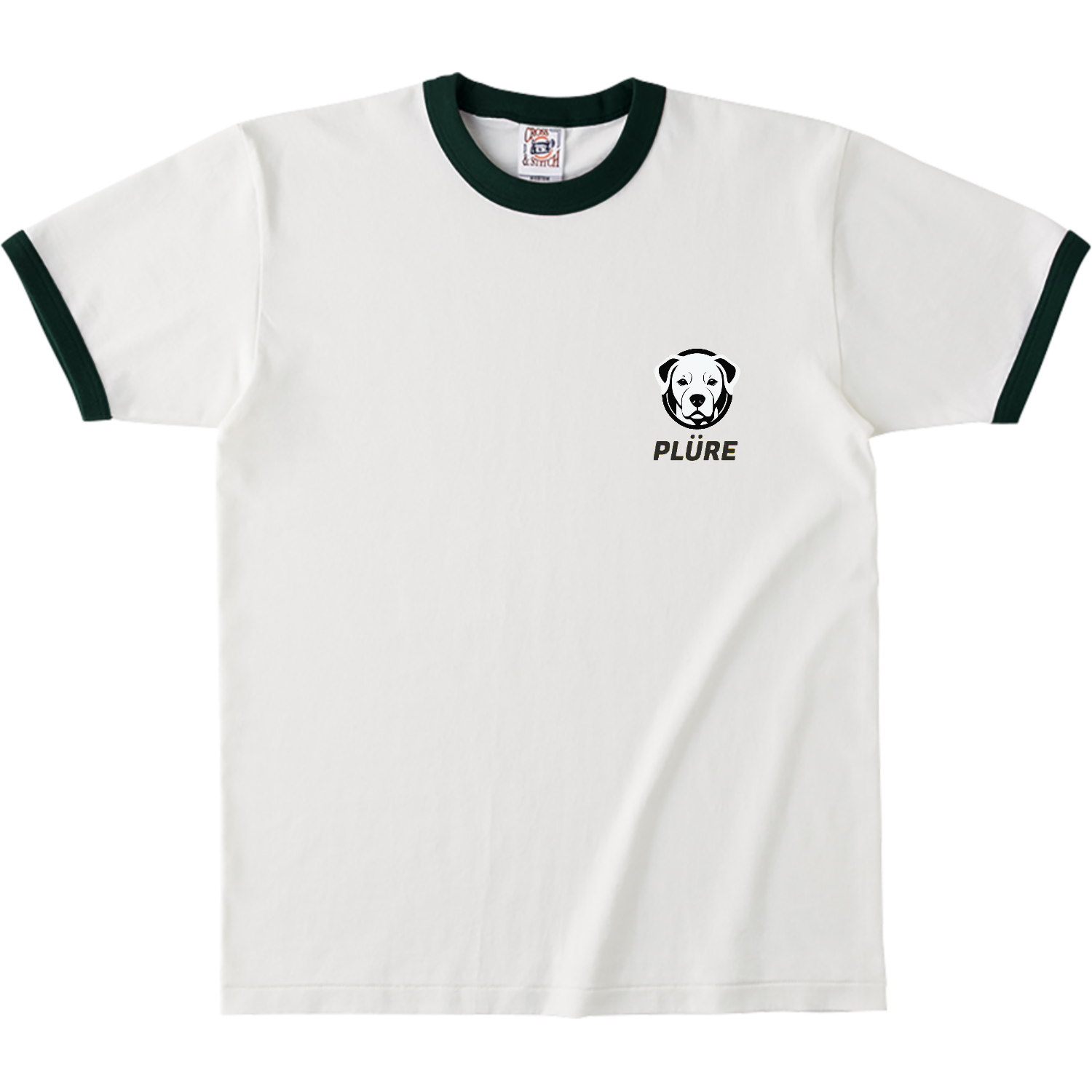 PLÜRE Prototype ringer一Tshirtオープンエンドマックスウェイト