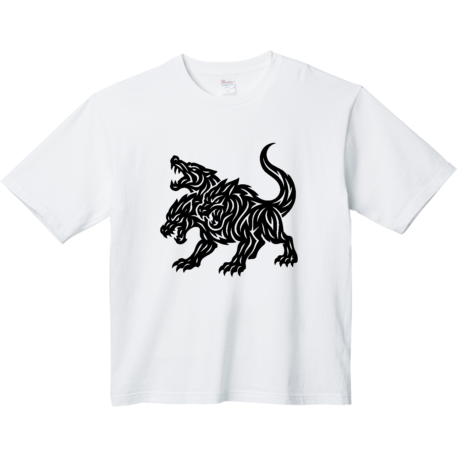 ケルベロス【トライバル・デザイン】 Tシャツ｜オノマトピア・アーバン