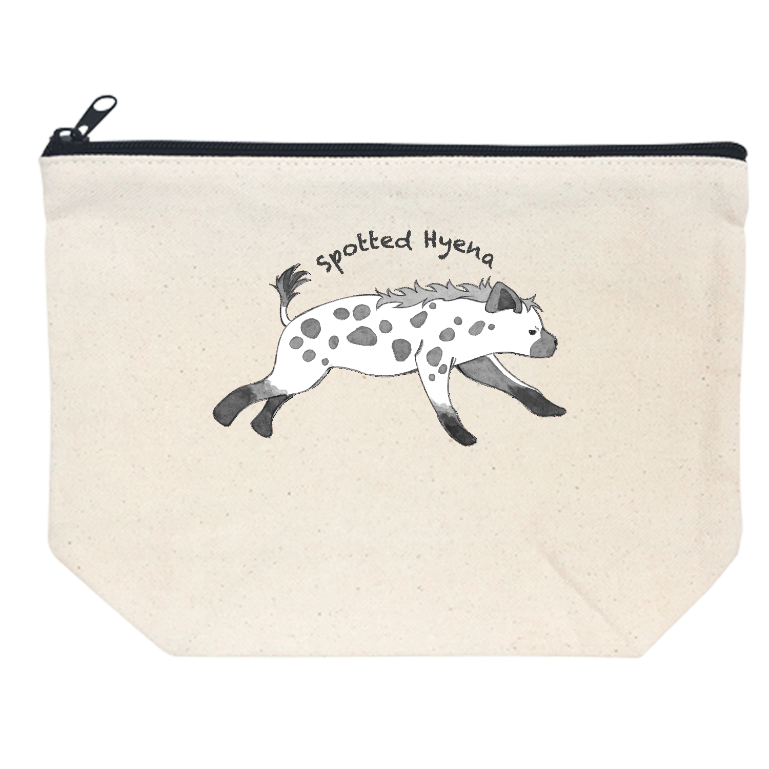 ブチハイエナさん キャンバスデイリーポーチ（M)