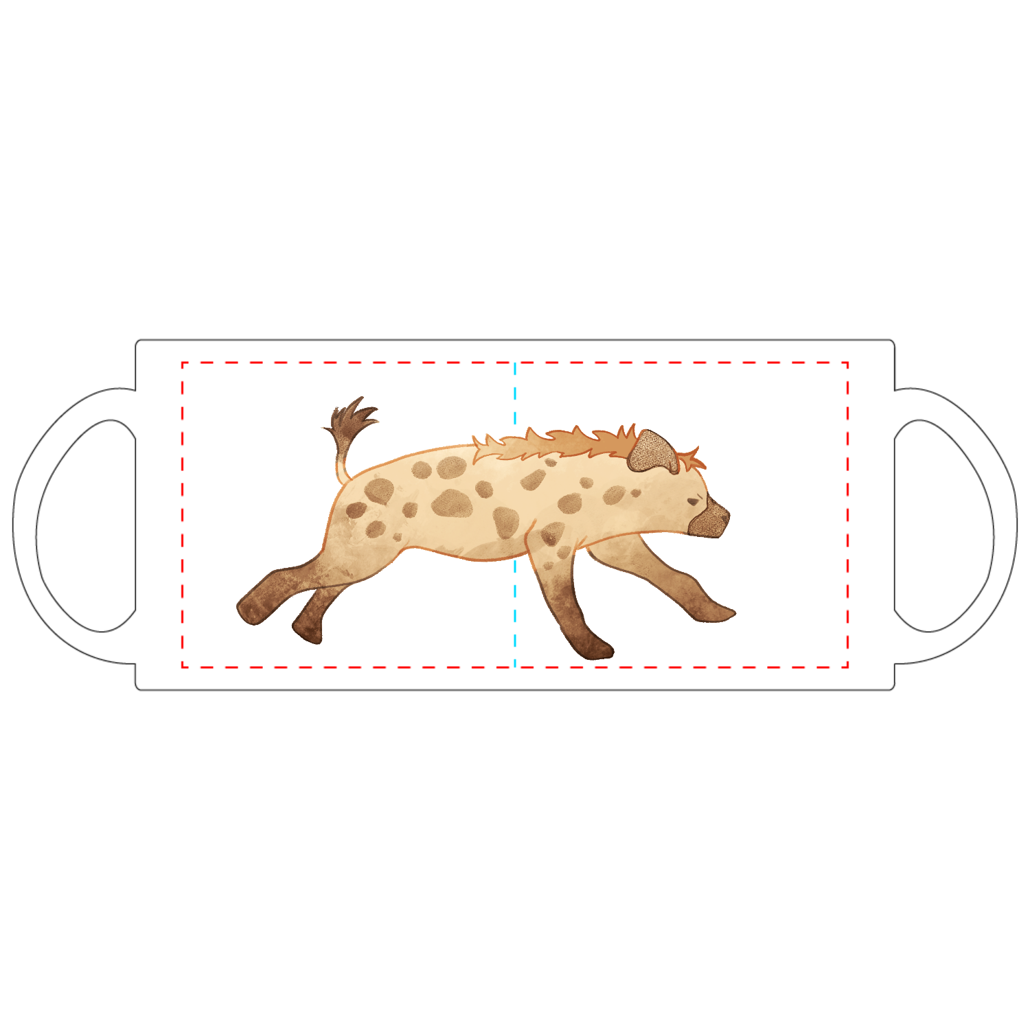 ブチハイエナさん 定番マグカップ