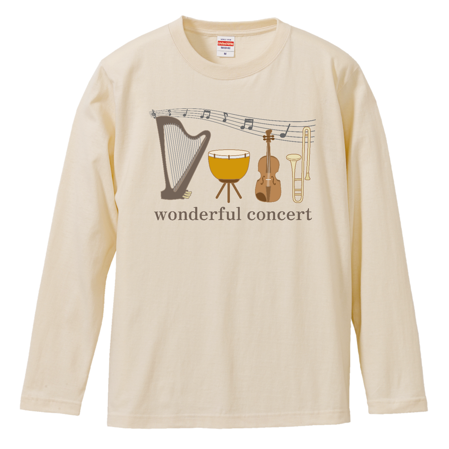 wonderful concert ロングスリーブTシャツ