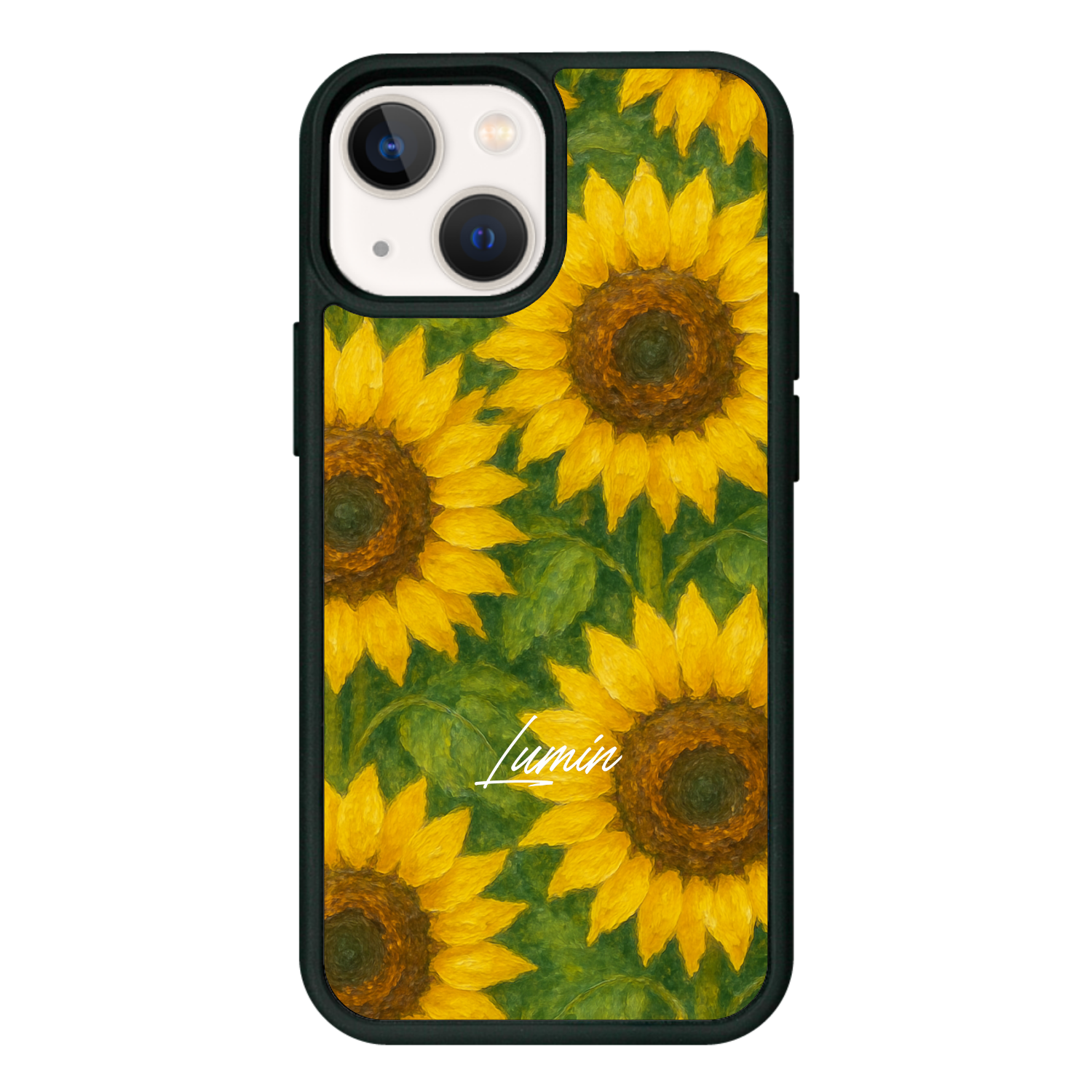 Lumin - Sunflower(ラバーケース) iPhone 13 mini プリントパネルラバーケース