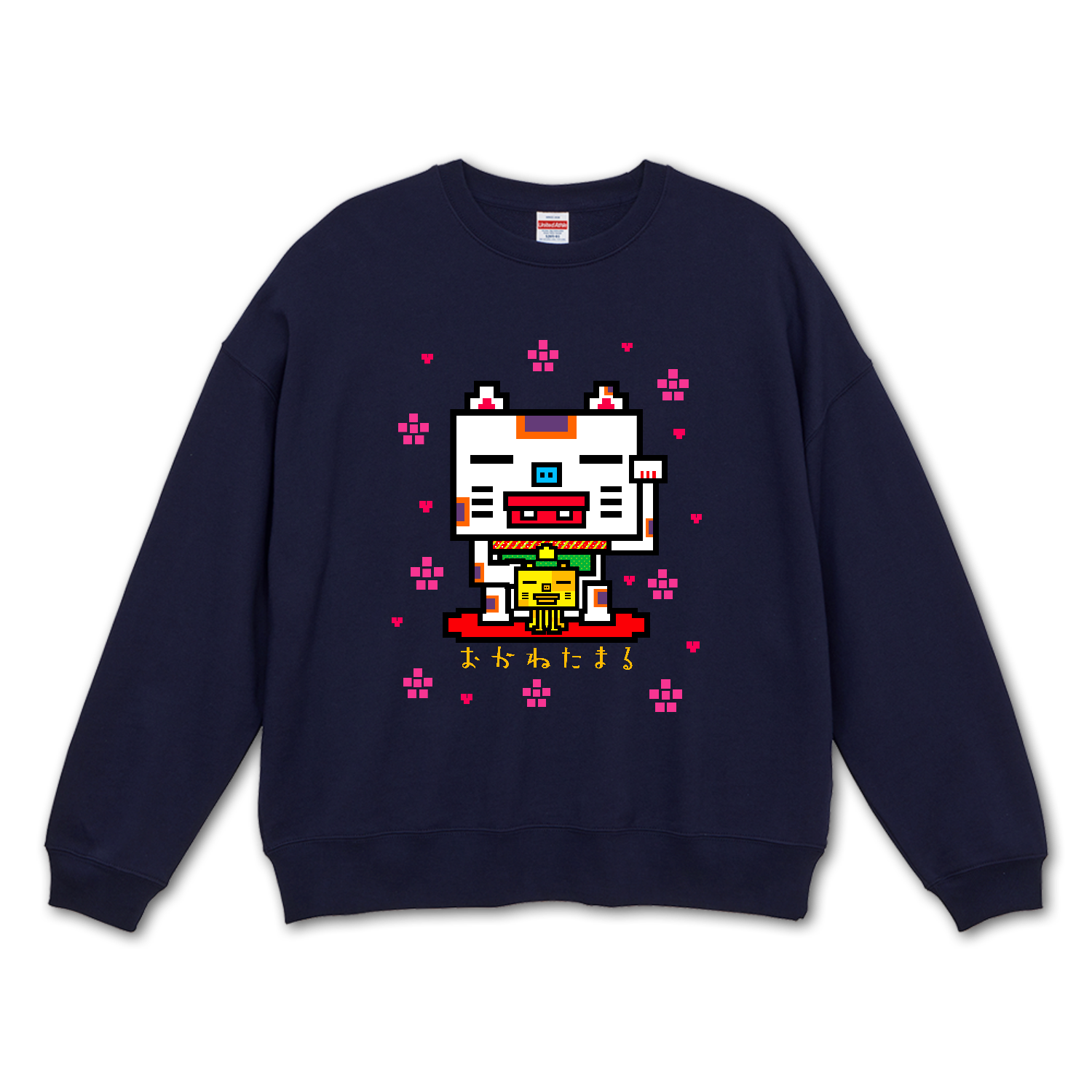 きんこねこ ビッグシルエットクルーネックスウェット（裏パイル）