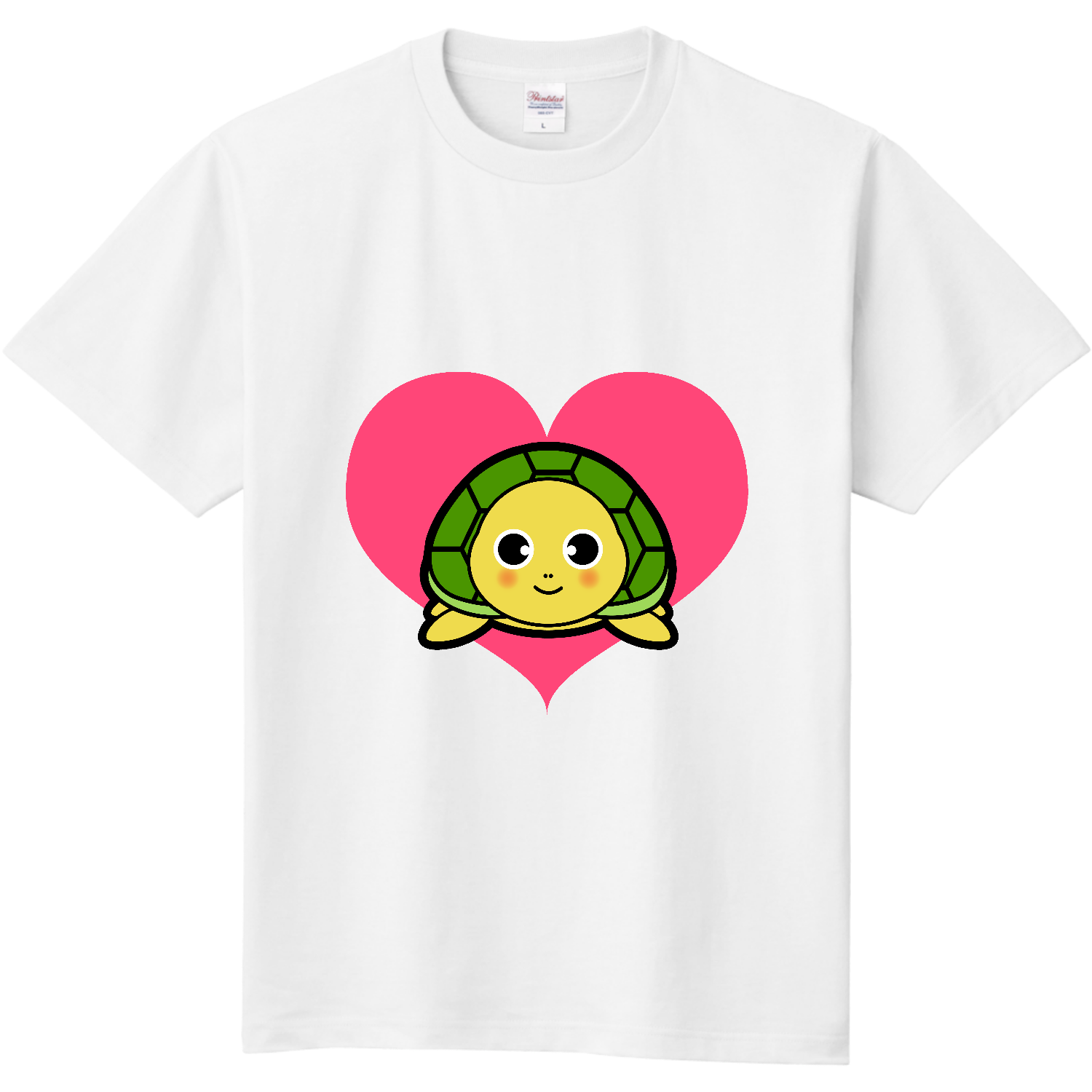 ラブ亀 Tシャツ｜チコデザ - オリラボマーケット