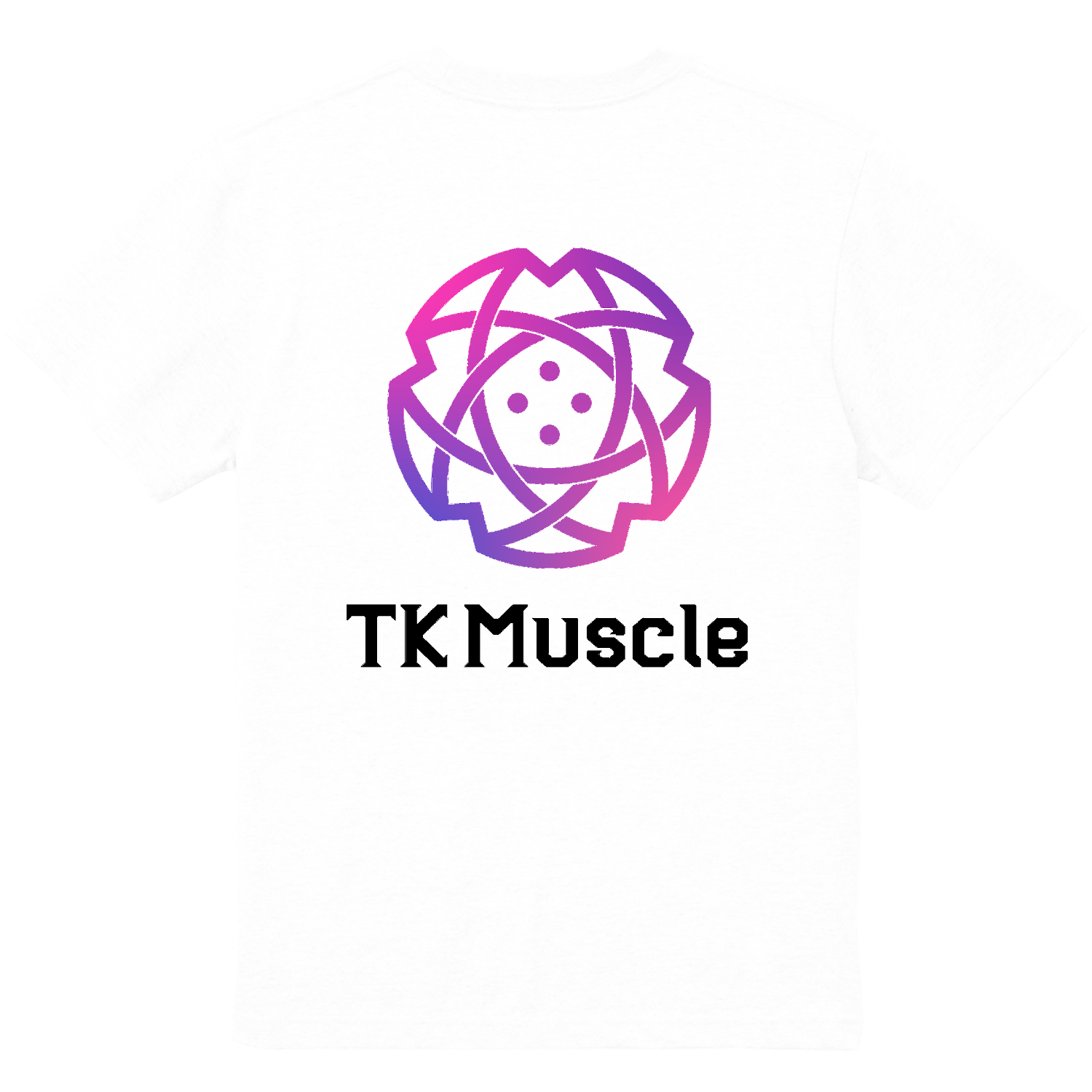たくマッスル　ロゴTシャツ  ハイクオリティーポケットTシャツ