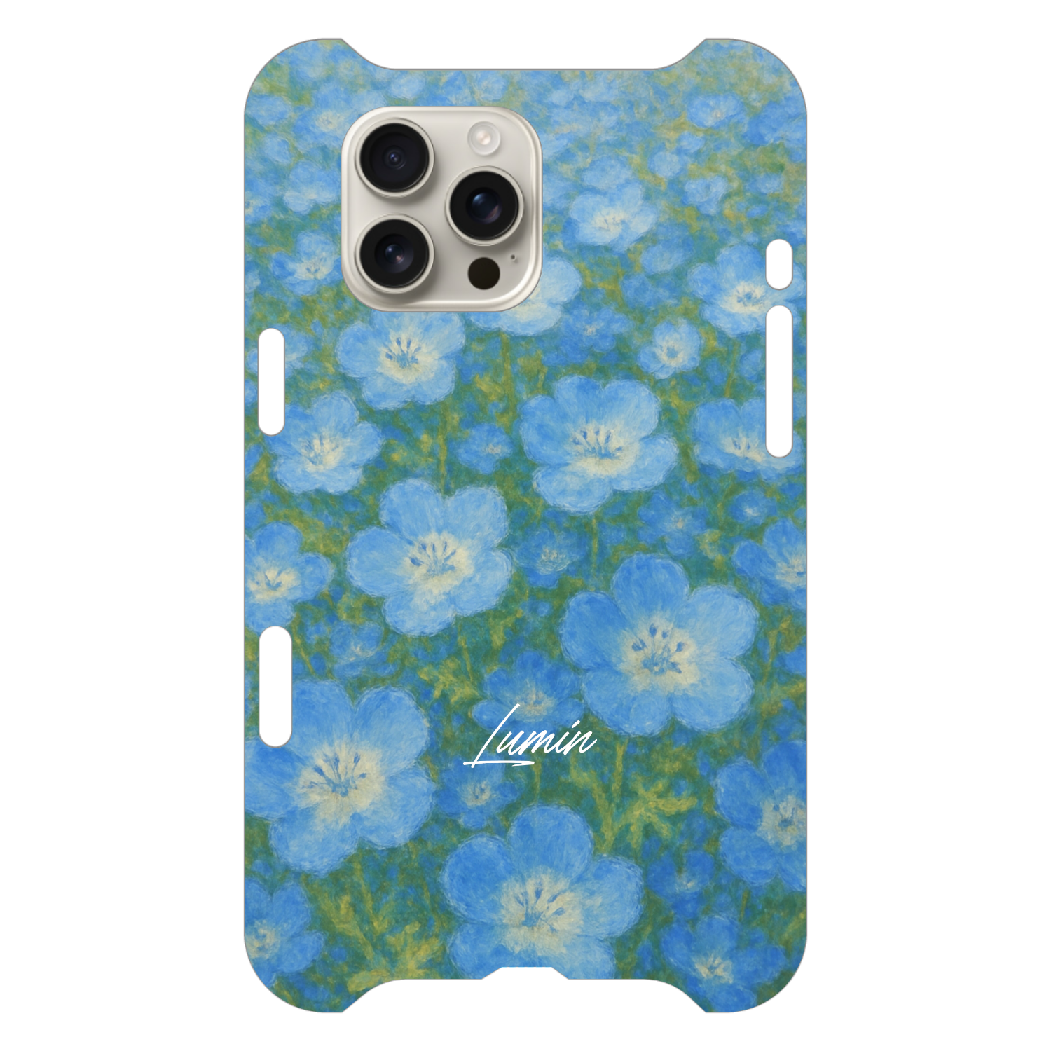 Lumin - Nemophila iPhone16 Pro Max