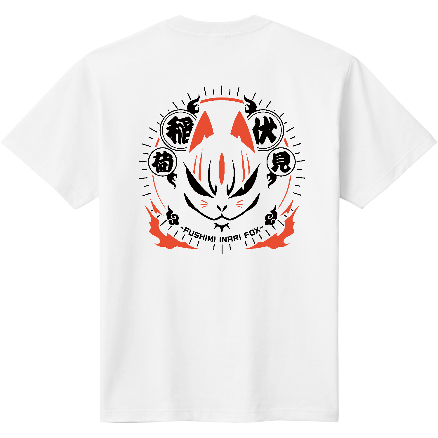 狐面 定番Ｔシャツ