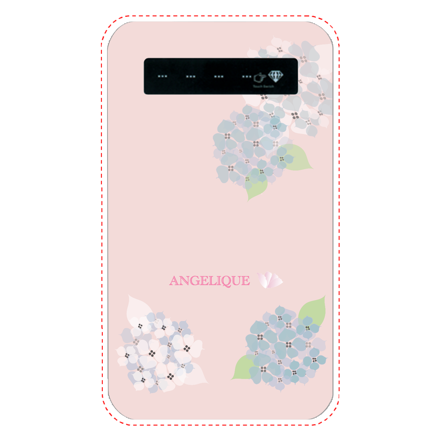 紫陽花ピンク！ インジケータ有バッテリー4000mAh