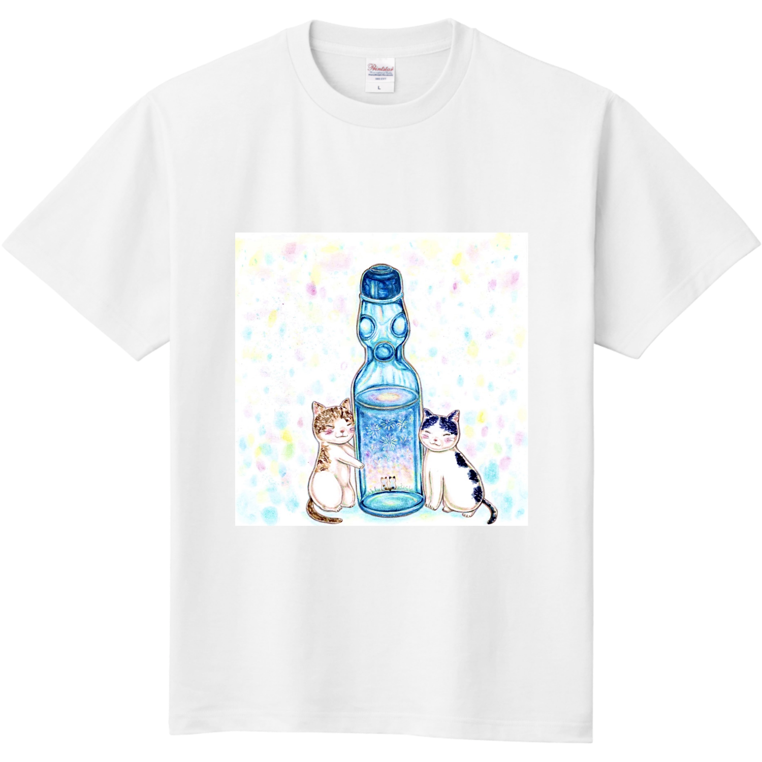 ラムネにゃんこ 定番Ｔシャツ
