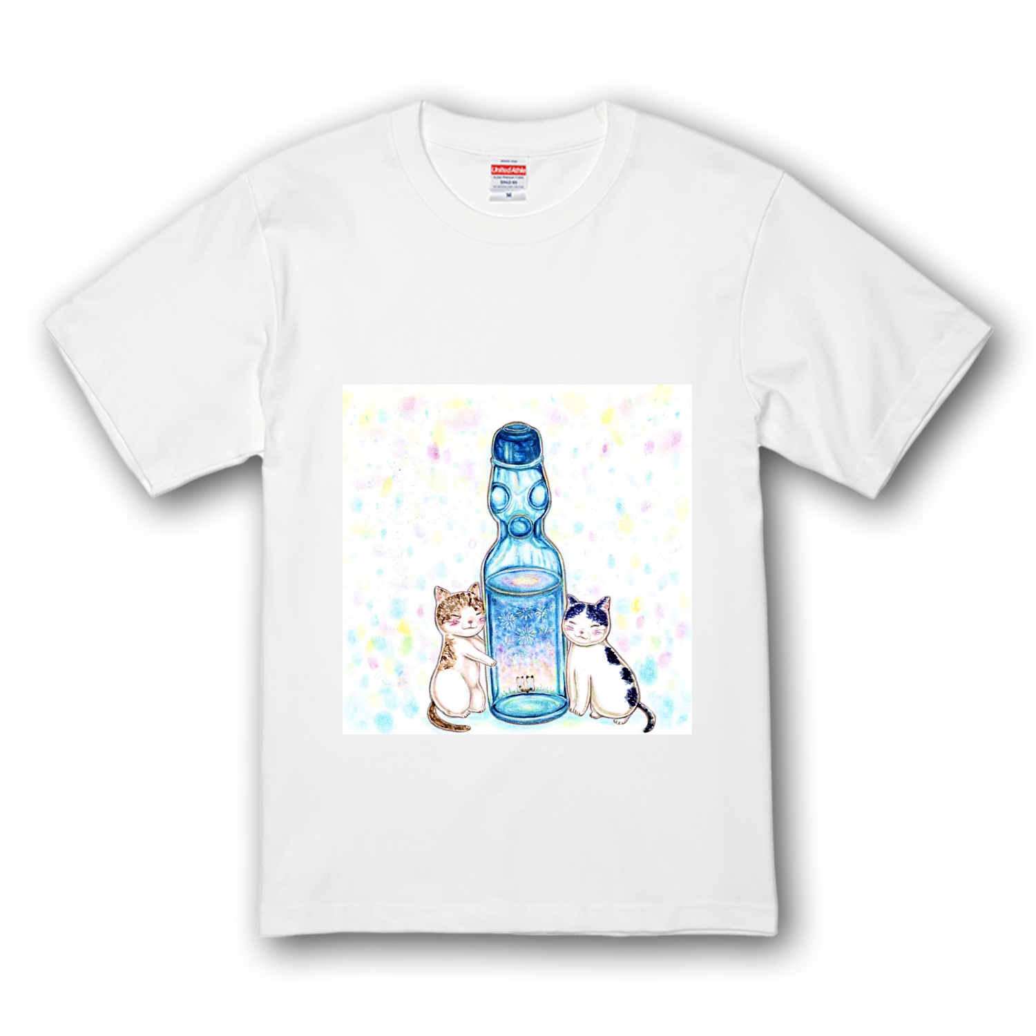 ラムネにゃんこ プレミアムTシャツ
