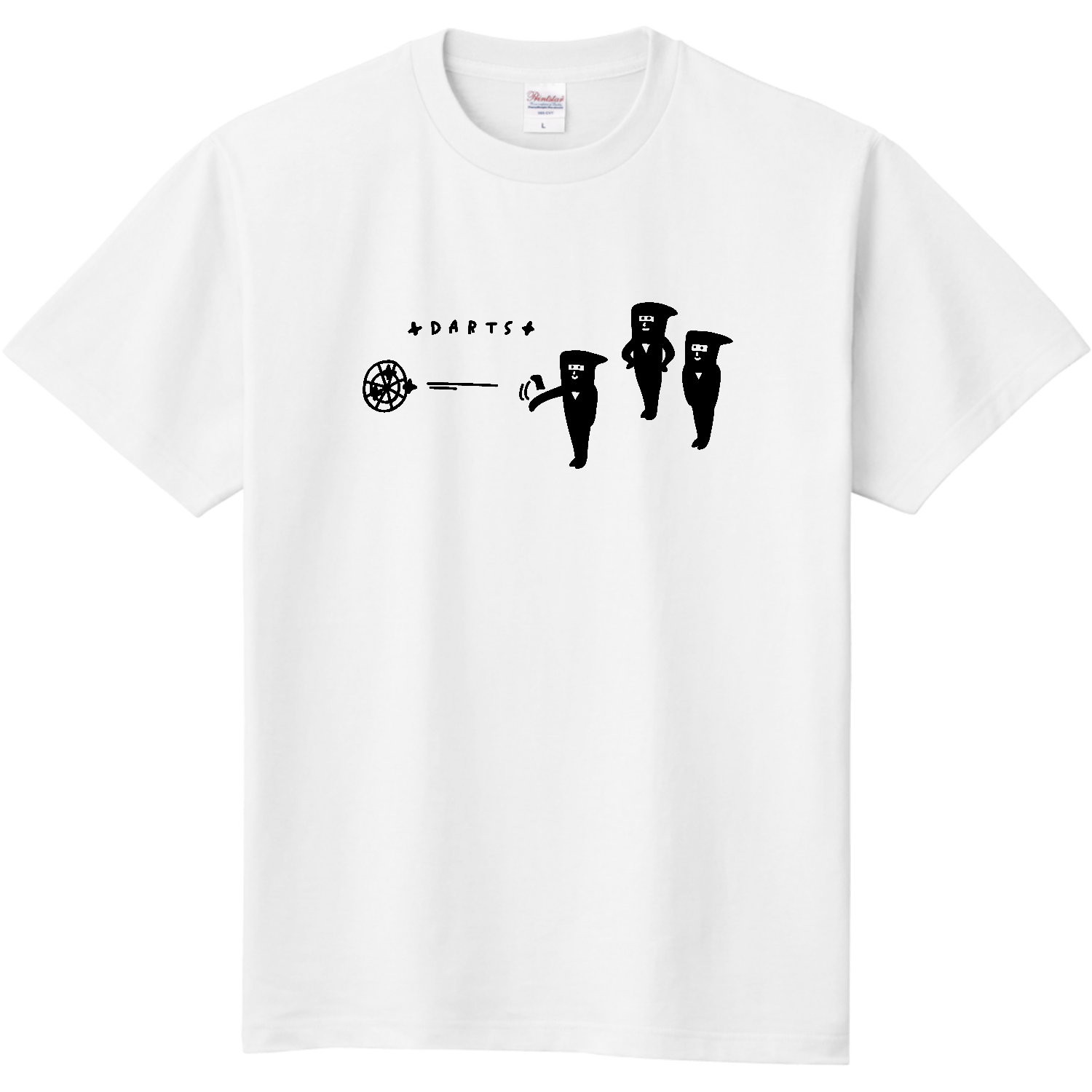 忍者とダーツ 定番Ｔシャツ