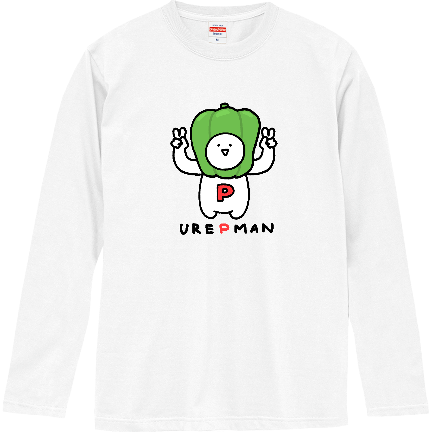 うれぴーまん ロングスリーブTシャツ