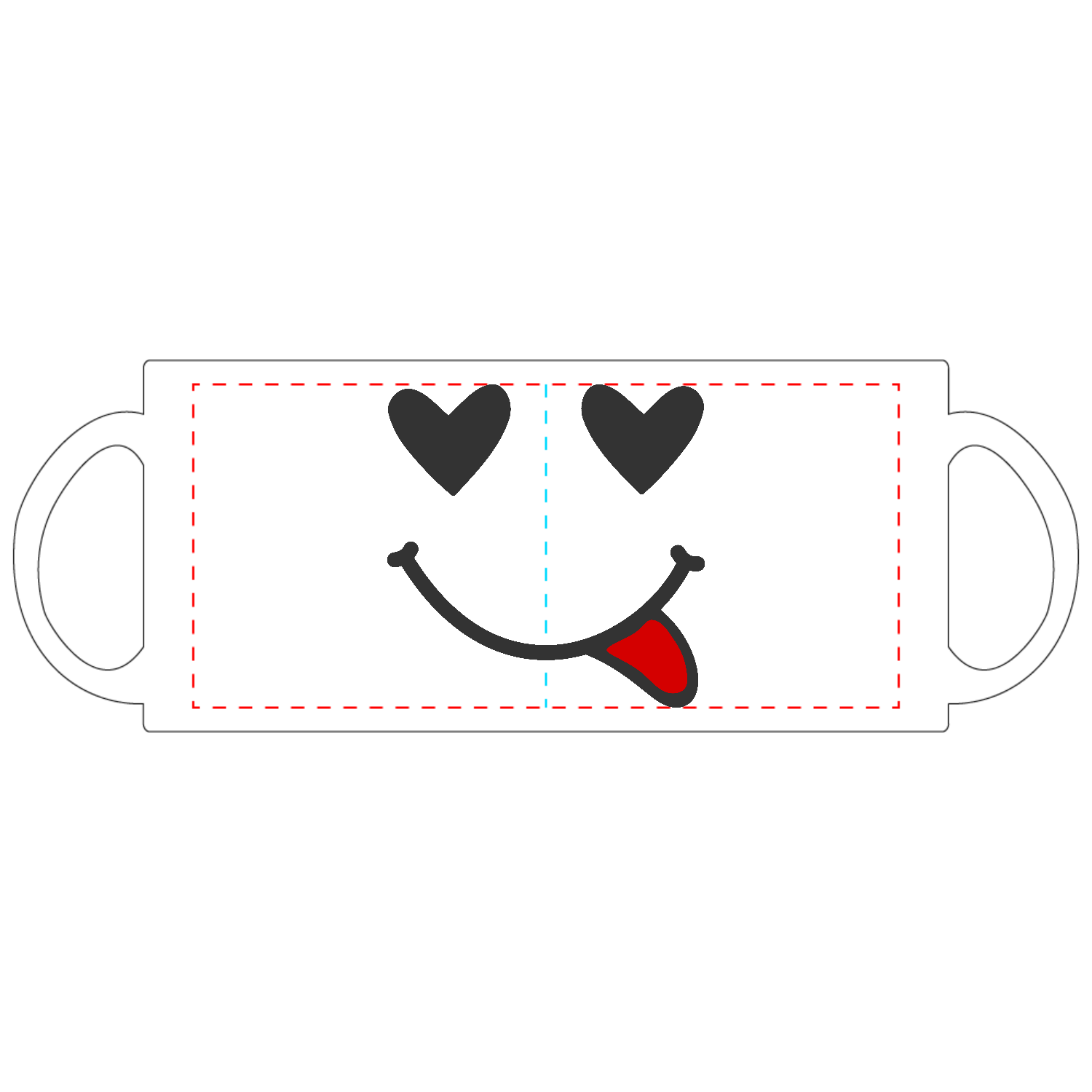 【ハートちゃん】定番マグカップ1