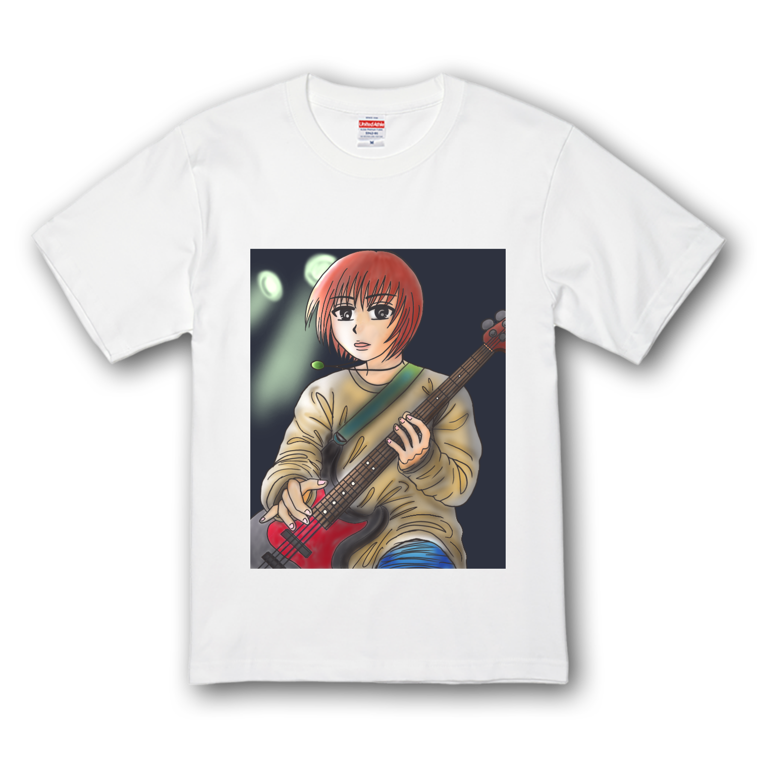 地雷ちゃんの彼くんベースソロ プレミアムTシャツ