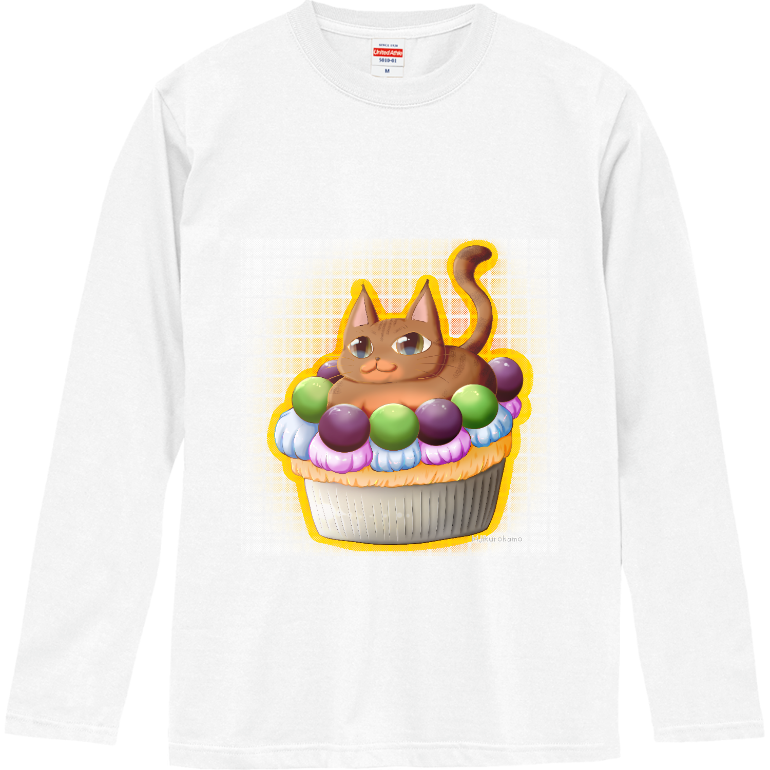 フルーツキャット ロングスリーブTシャツ