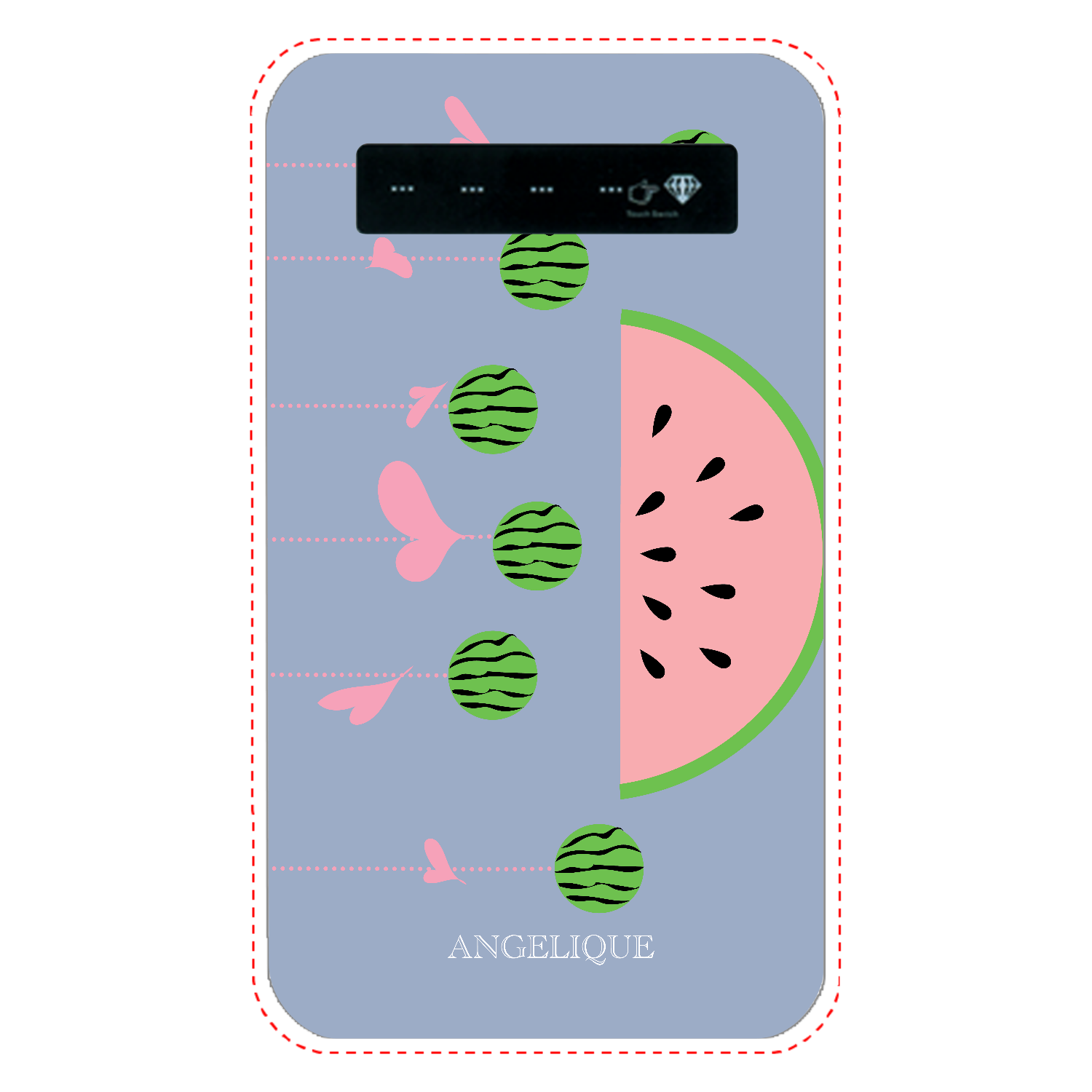 スイカの季節ですね❣️ インジケータ有バッテリー4000mAh