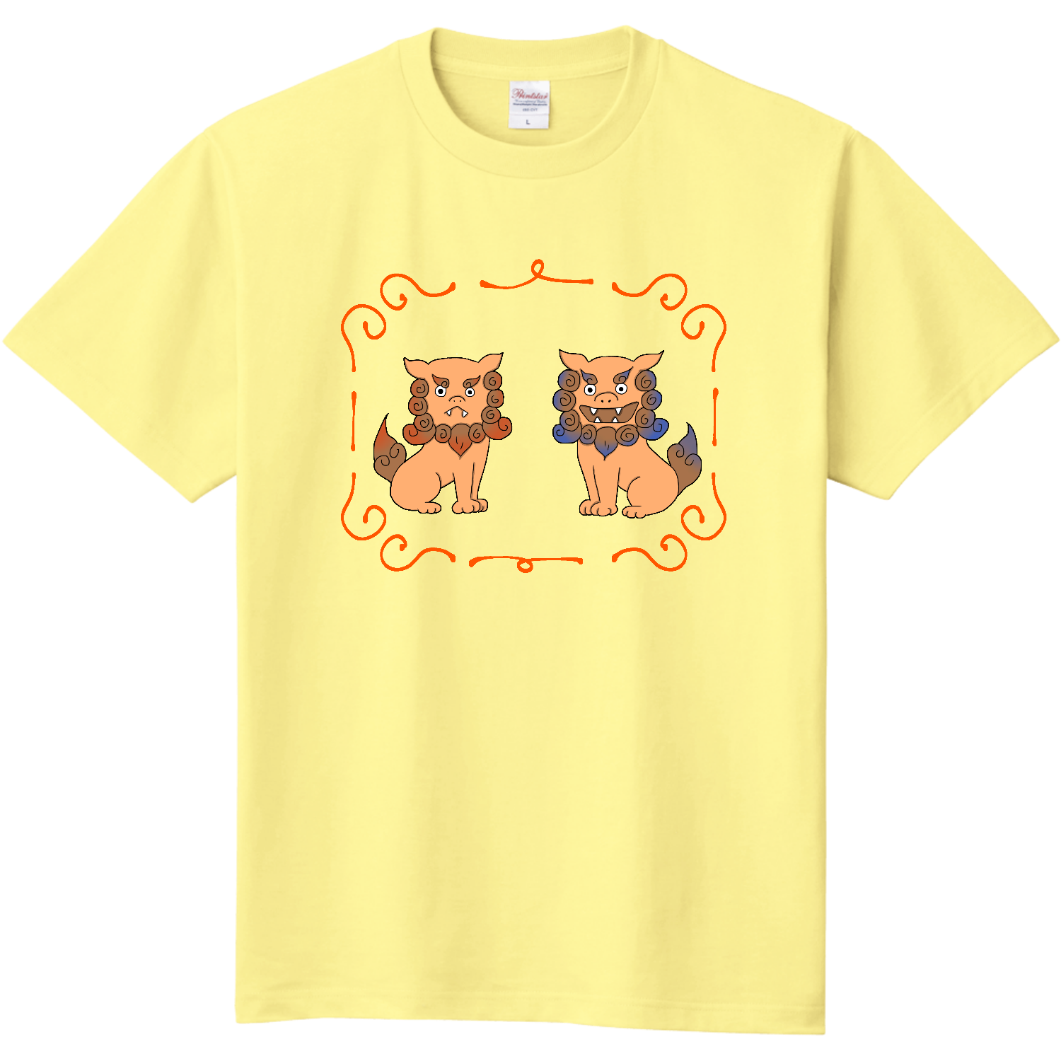 シーサー祭り　あうん　TシャツMサイズ a337631a0fd349863b98d65272c6cd