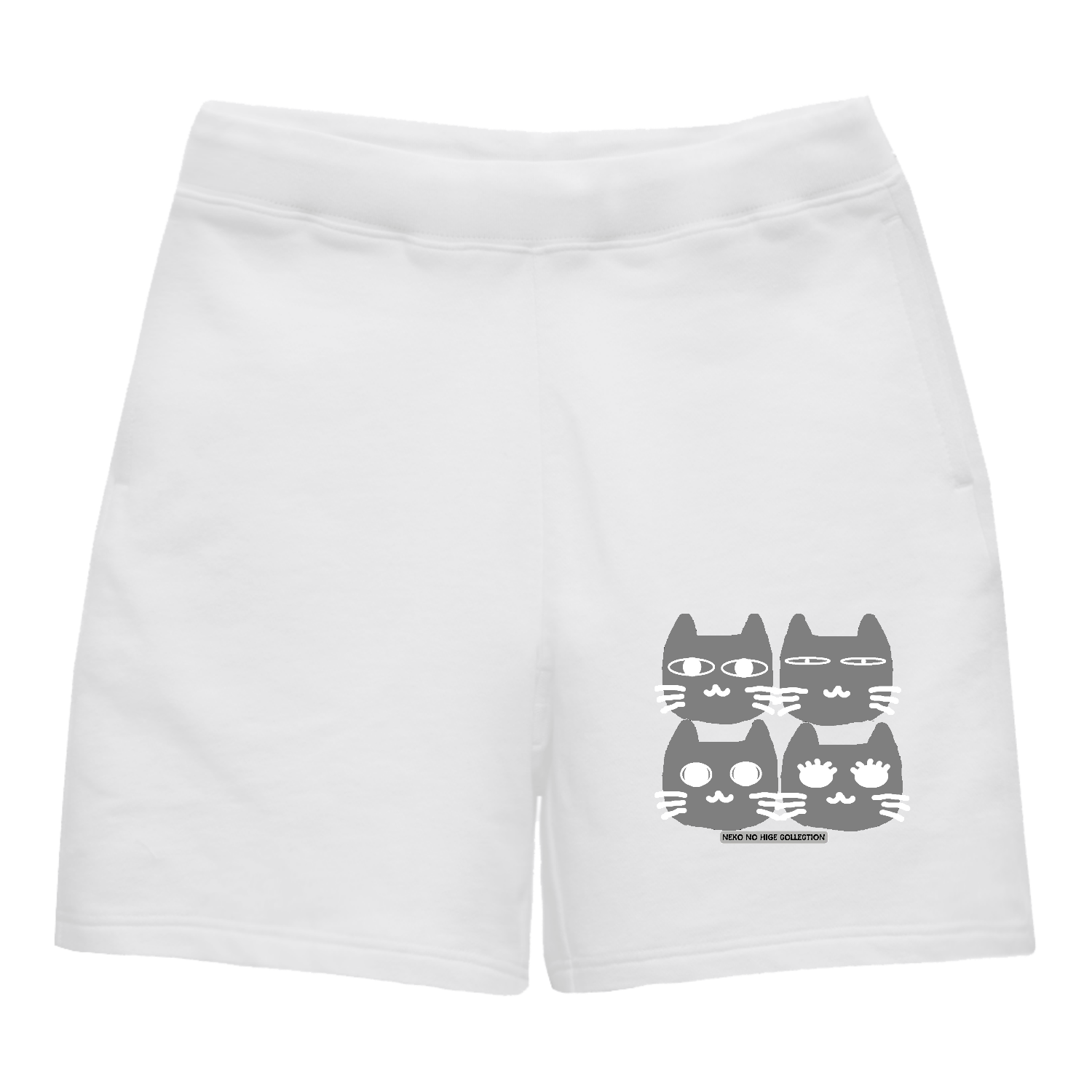 ぐれぐれきょうだいＢ：ねこのひげあつめ。 ライトスウェットハーフパンツ