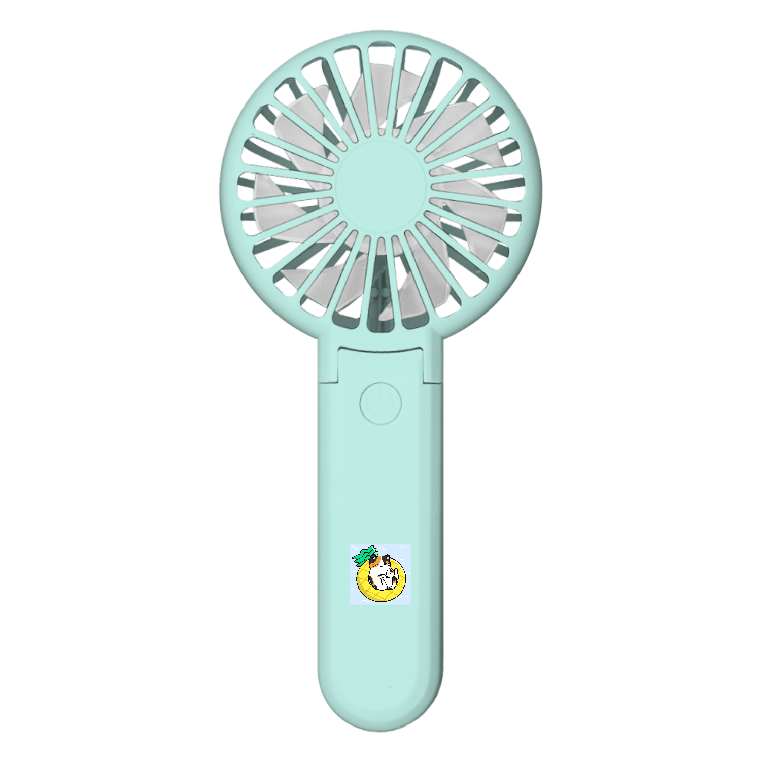 さくらにゃんの夏休み 折りたたみハンディUSBファン