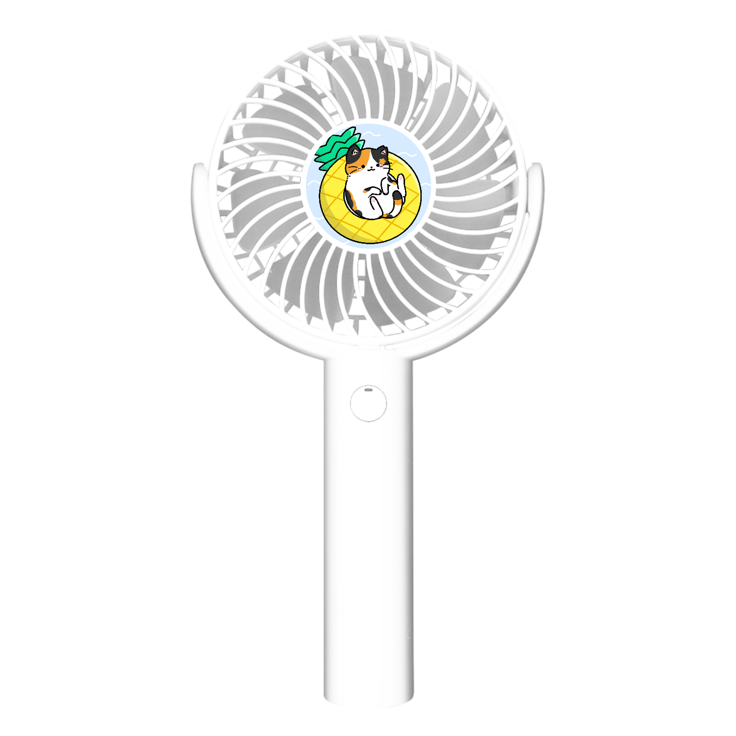 さくらにゃんの夏休み パワフルハンディファン