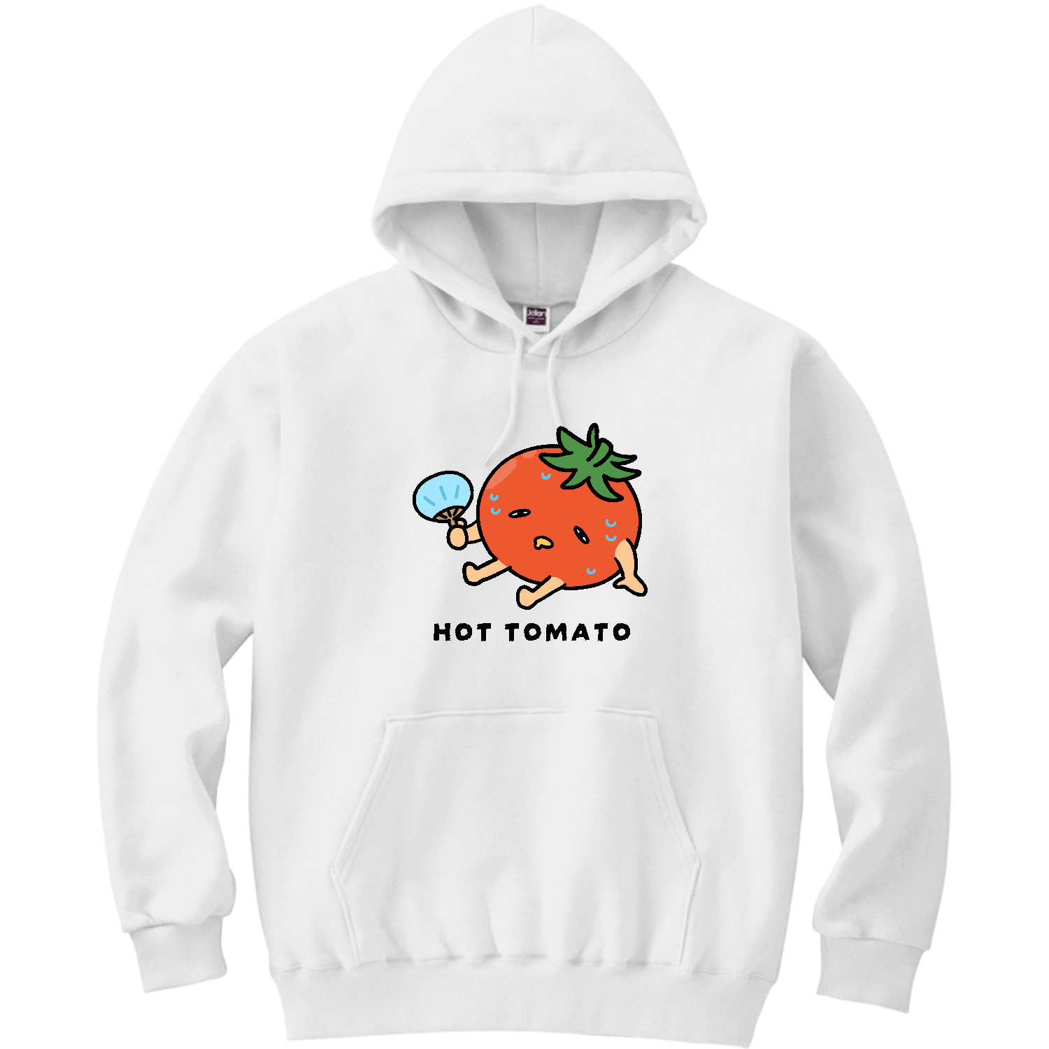 HOT　TOMATO 軽量プルパーカー (長袖プリント)