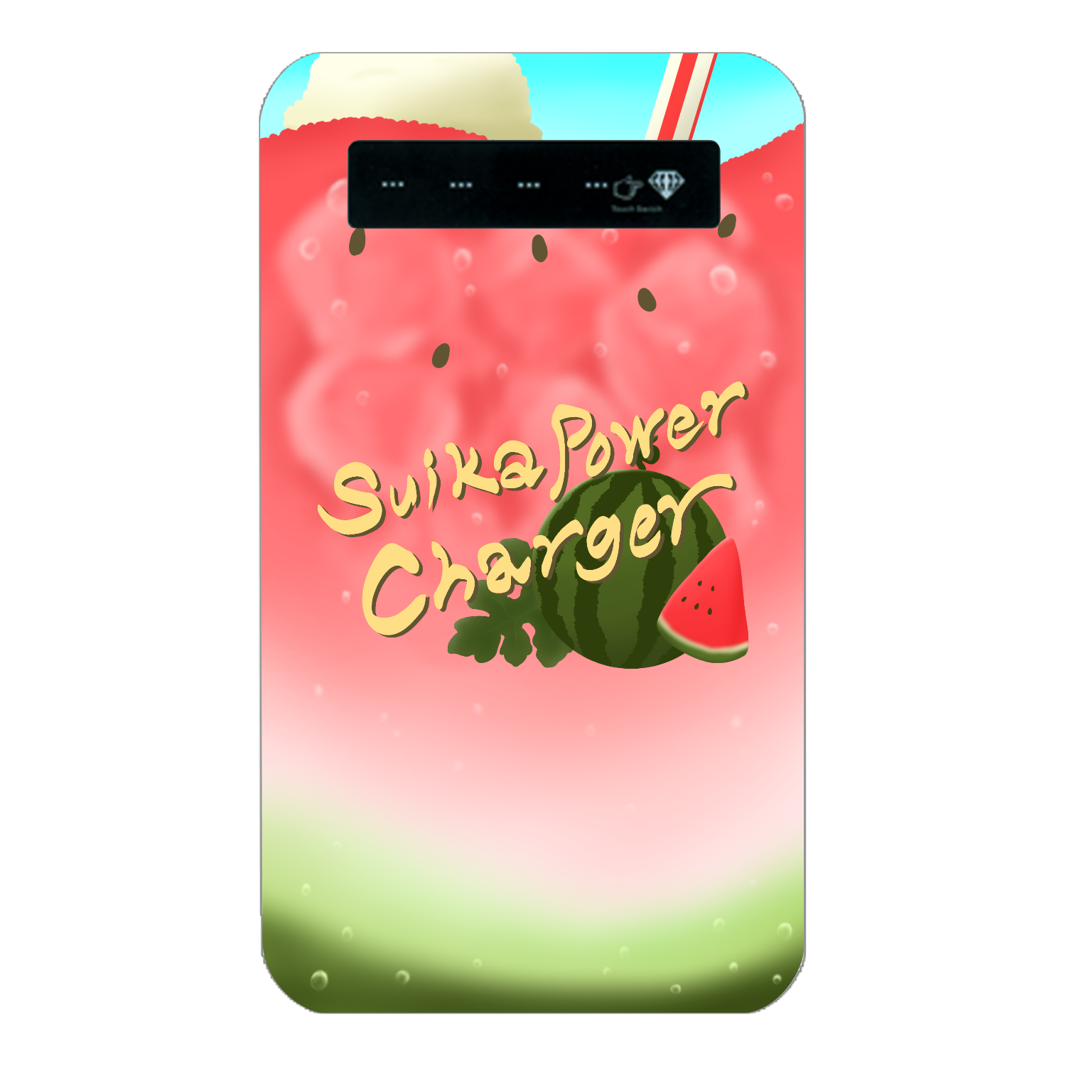 Suika Power Charger (スイカパワーチャージャー) インジケータ有バッテリー4000mAh