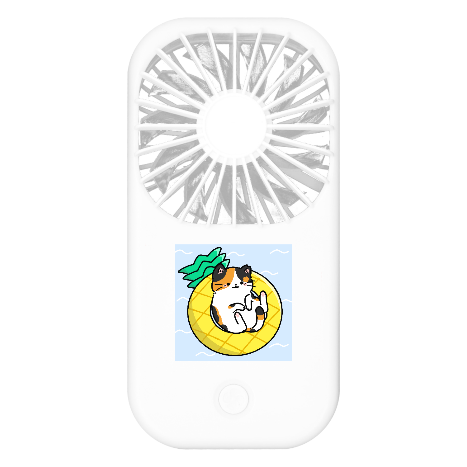 さくらにゃんの夏休み ポータブルスタンドファン