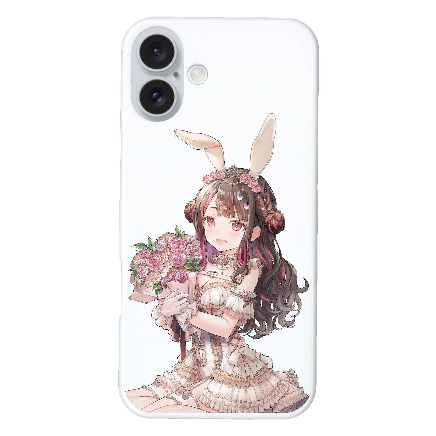 【オリラボ限定】デビュー1周年グッズ - スマホケース iPhone16 Plus (透明)(ハードケース)