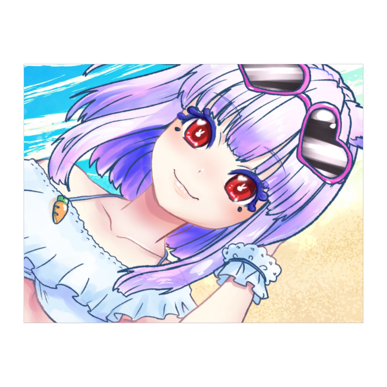 雪乃うさぎグッズ！ タペストリータペストリー(B2サイズ／横)の