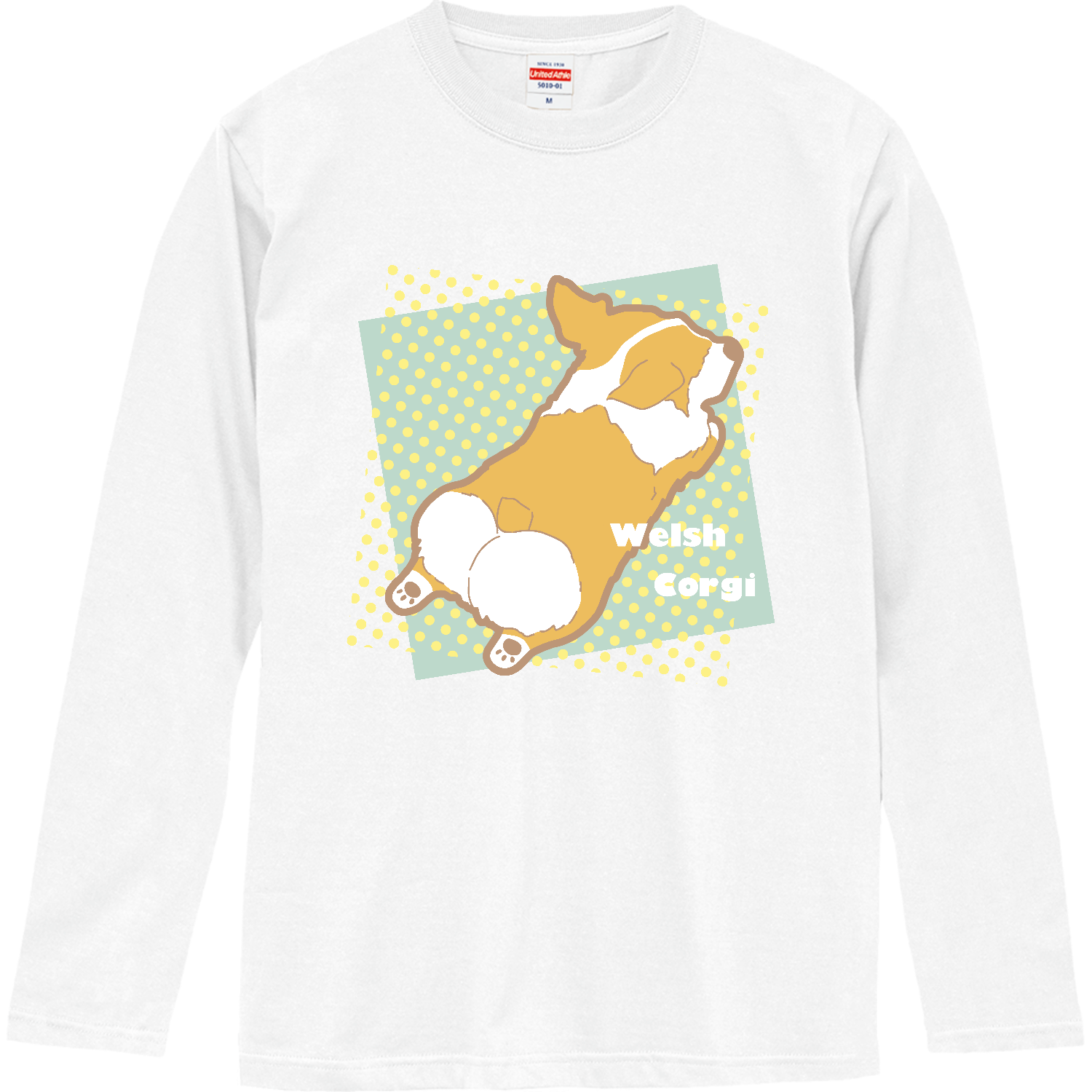 Welsh Corgi ロングスリーブTシャツ