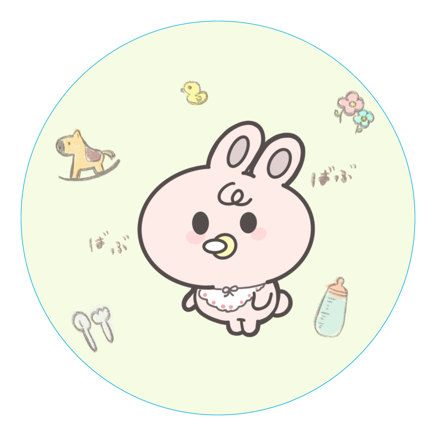 べびんちゅアクリルコースター アクリルコースター（丸）