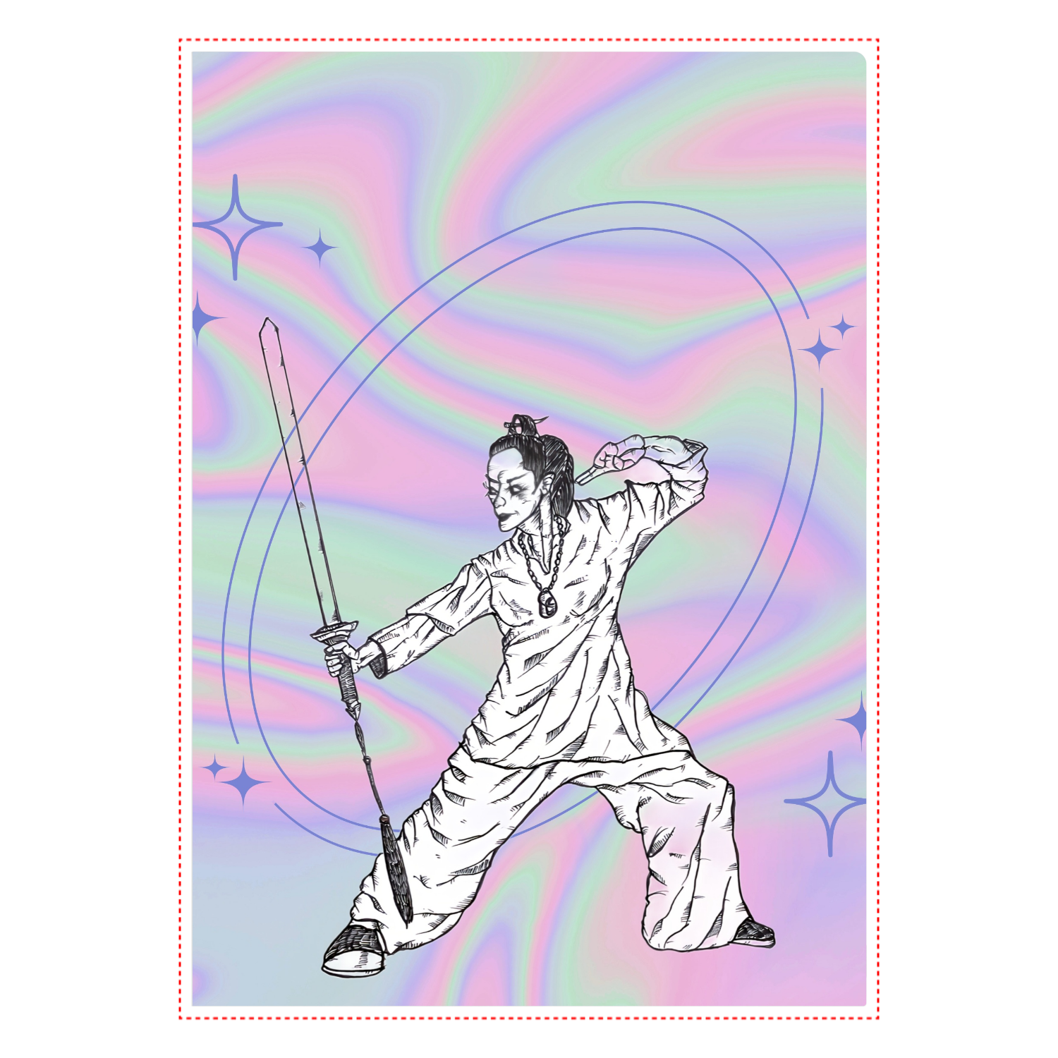 太極拳 A4クリアファイル