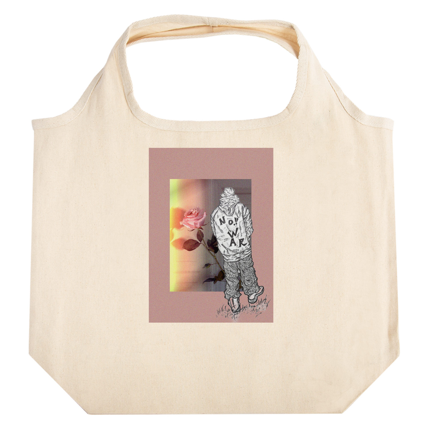 世界平和 たためるマルシェ【白プリントあり】