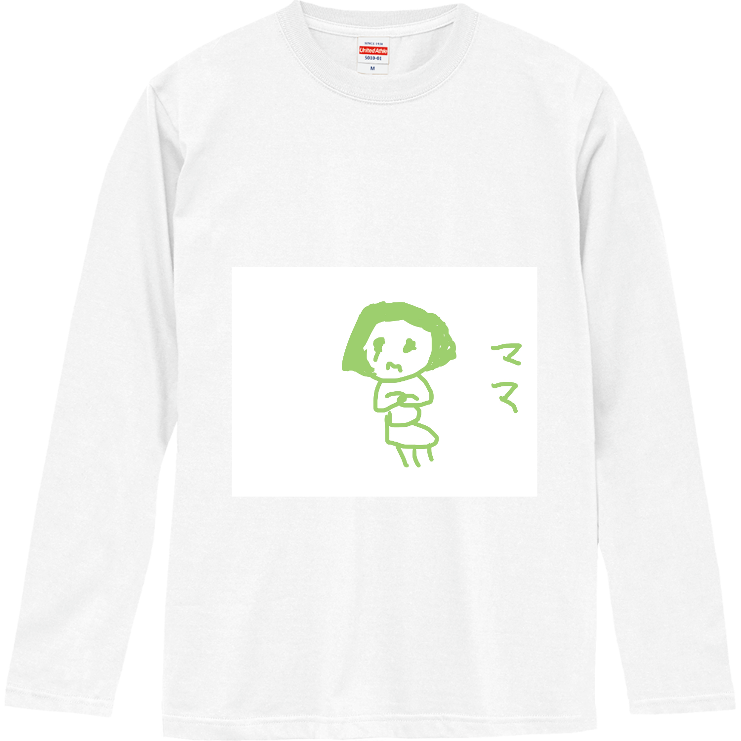 ママ ロングスリーブTシャツ