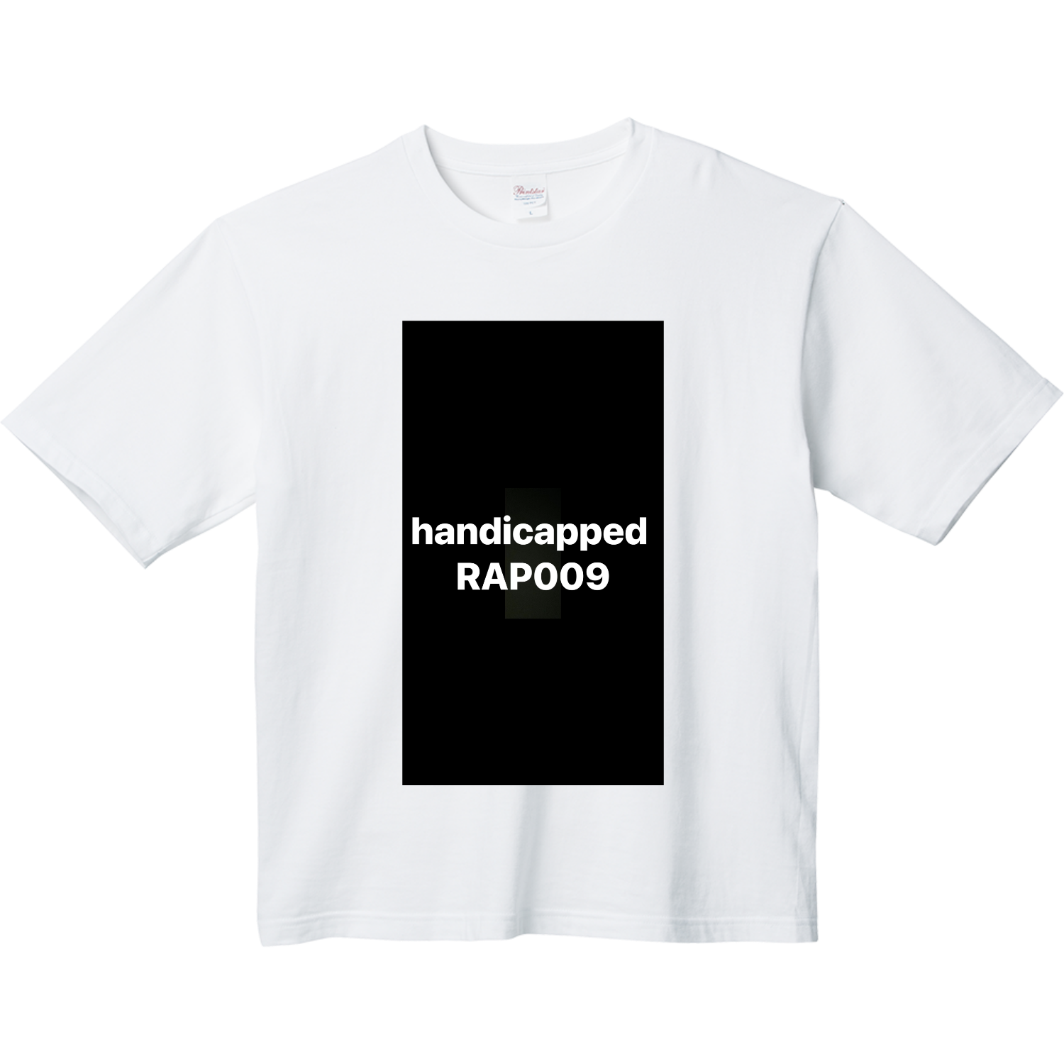 handicapped RAP009 ヘビーウェイト ビッグシルエットTシャツ