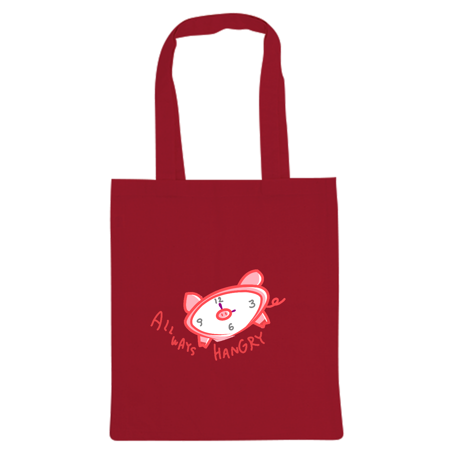 オールウェイズハングリー 厚手コットンバッグ（M) 厚手コットンバッグ（M)