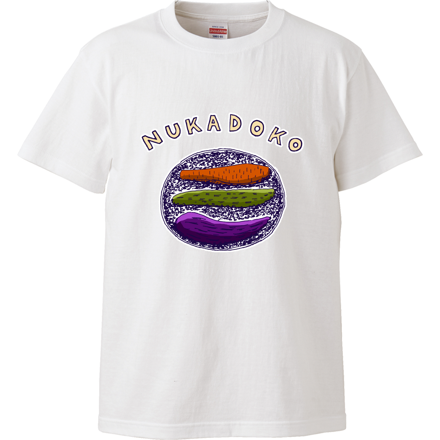 和食デザイン「ぬか床」 ハイクオリティーTシャツ