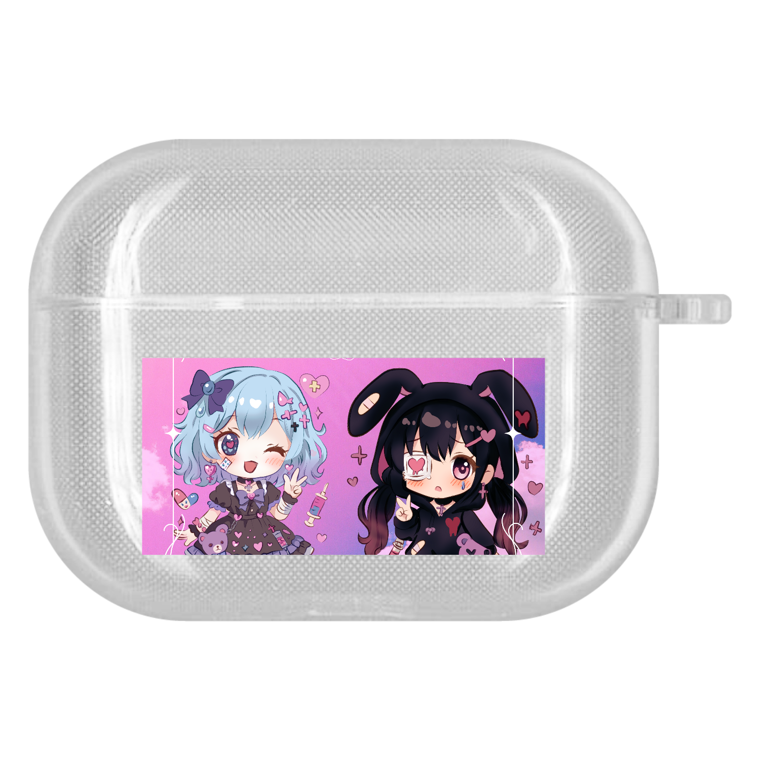 みるるちゃんとくろねちゃん AirPods Pro ソフトタイプケース