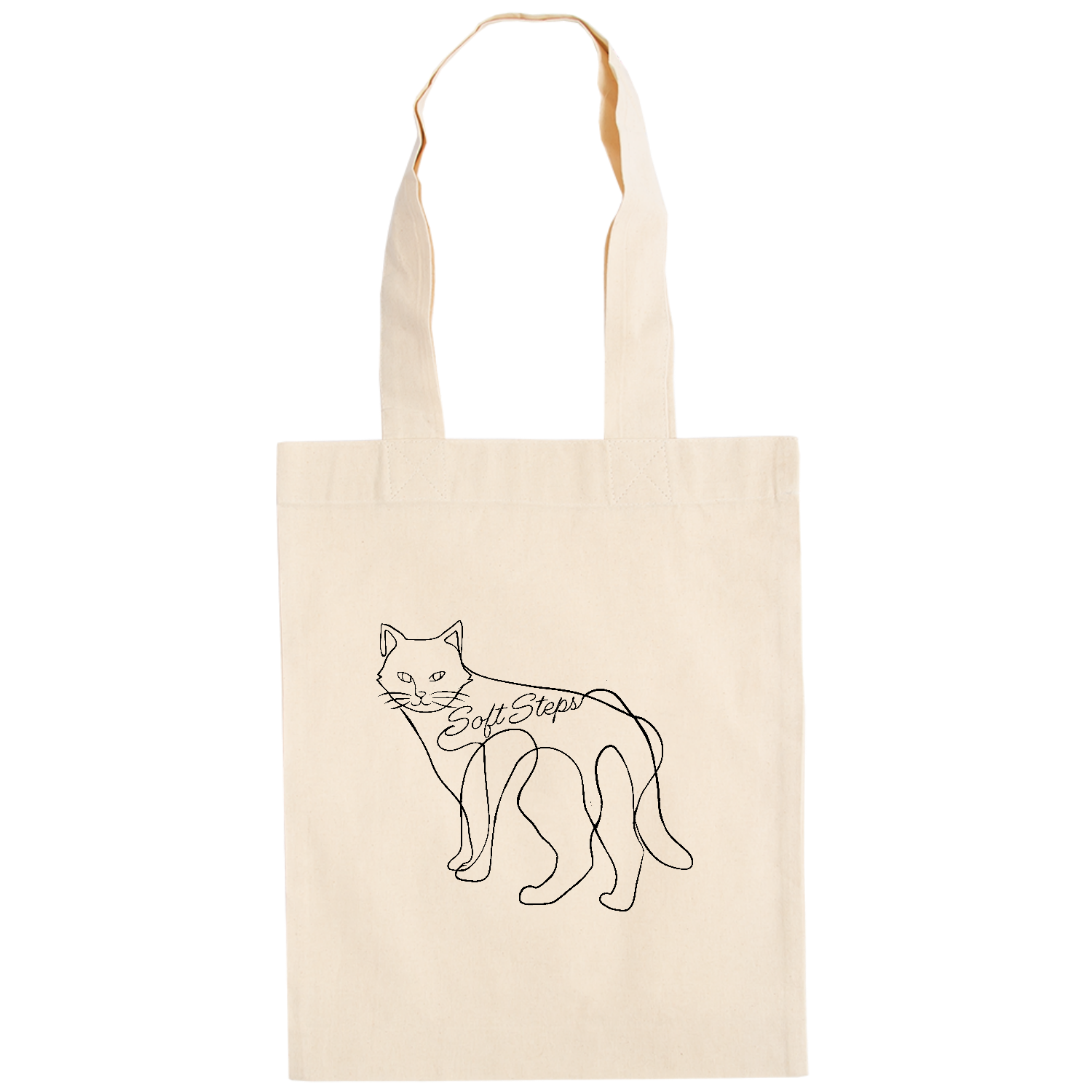 おしゃれ猫の絵 ドイツテューテ【白プリントあり】