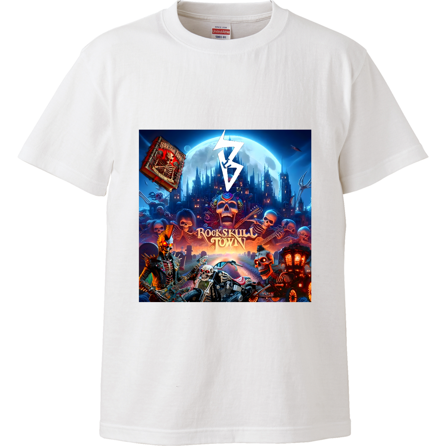 RockSkullTown ハイクオリティーTシャツ