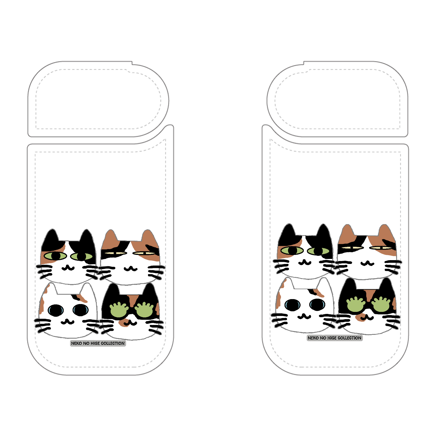 みけみけきょうだいＢ：ねこのひげあつめ。 IQOSケース