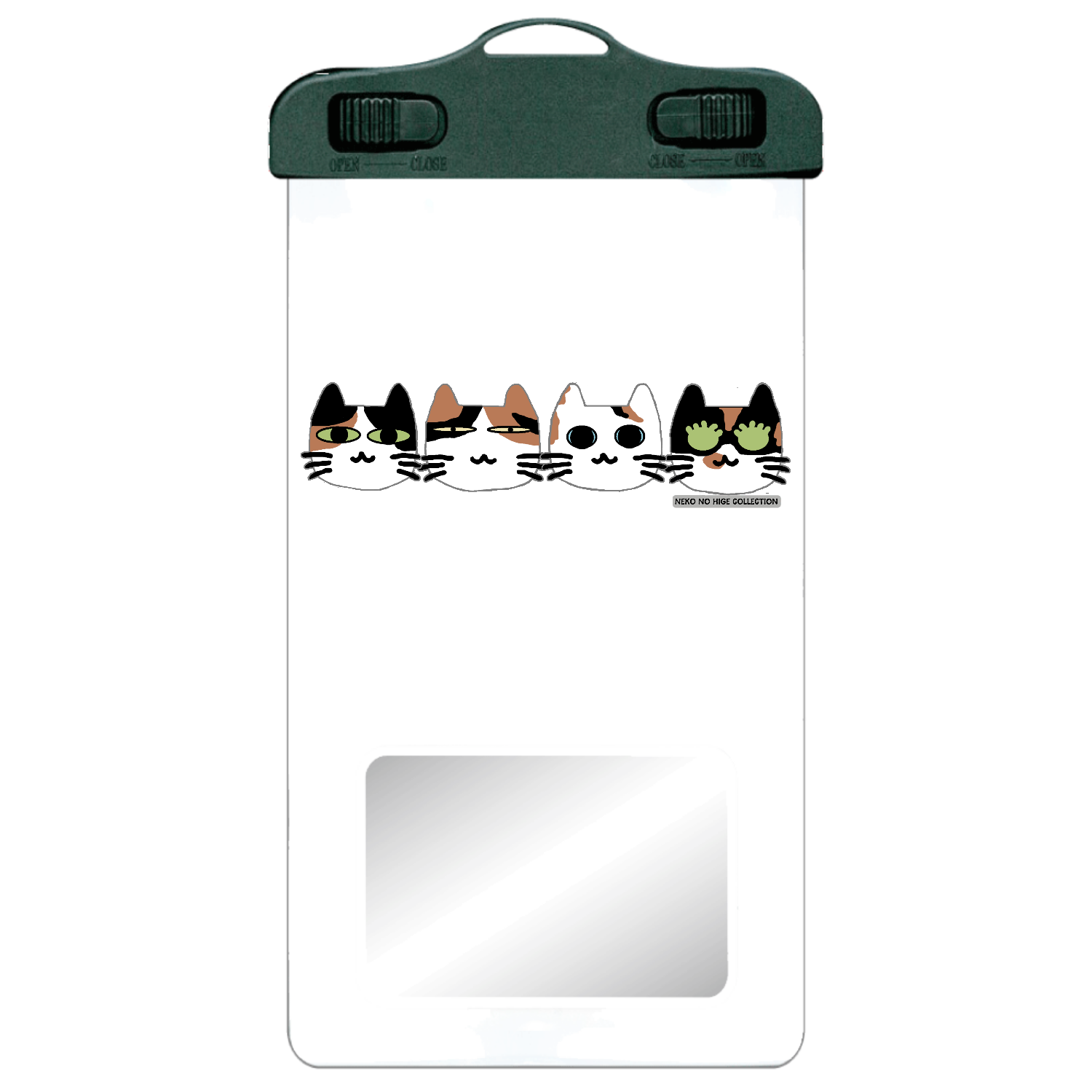 みけみけきょうだいＡ：ねこのひげあつめ。 SPC06(防水スマホケース)