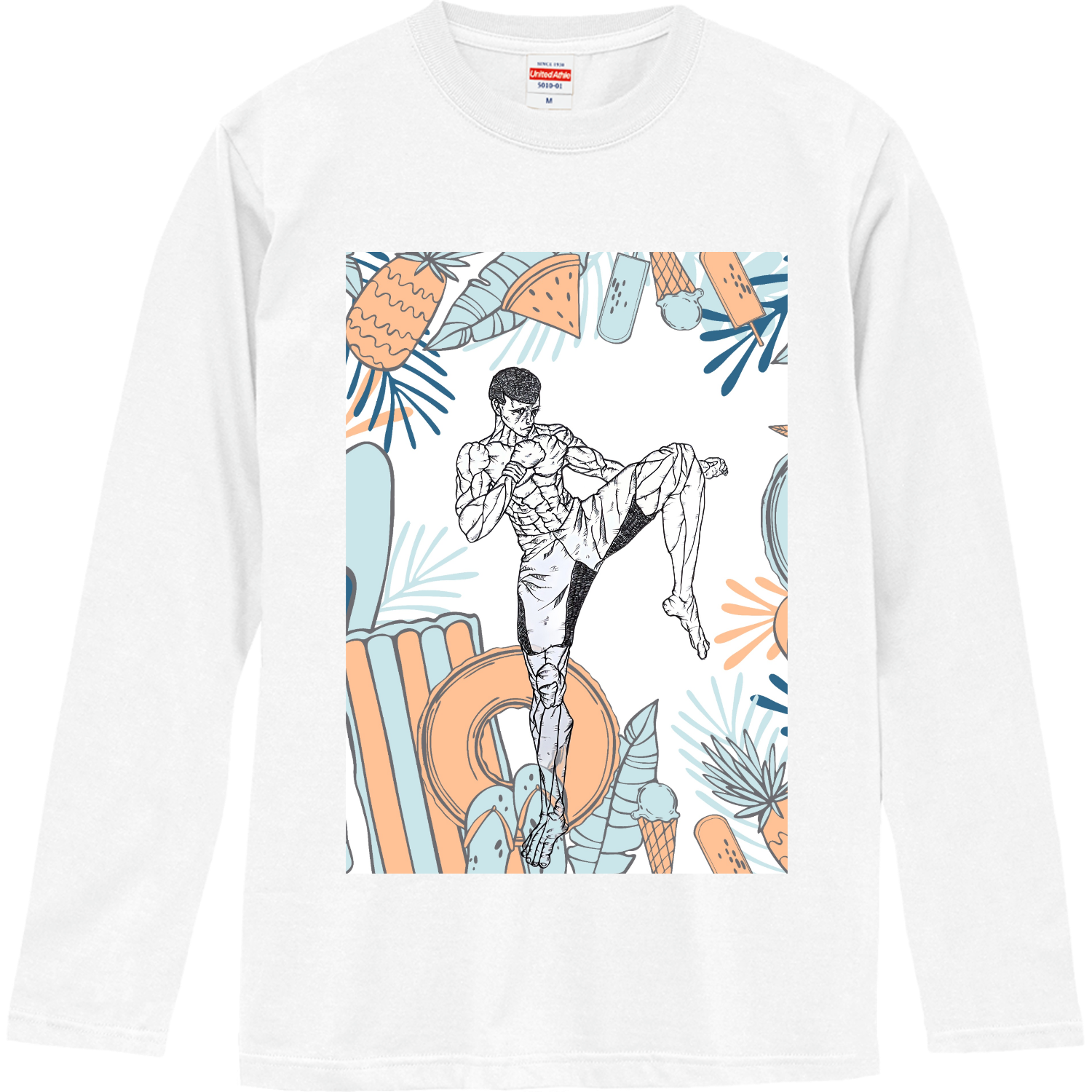 夏のムエタイ ロングスリーブTシャツ