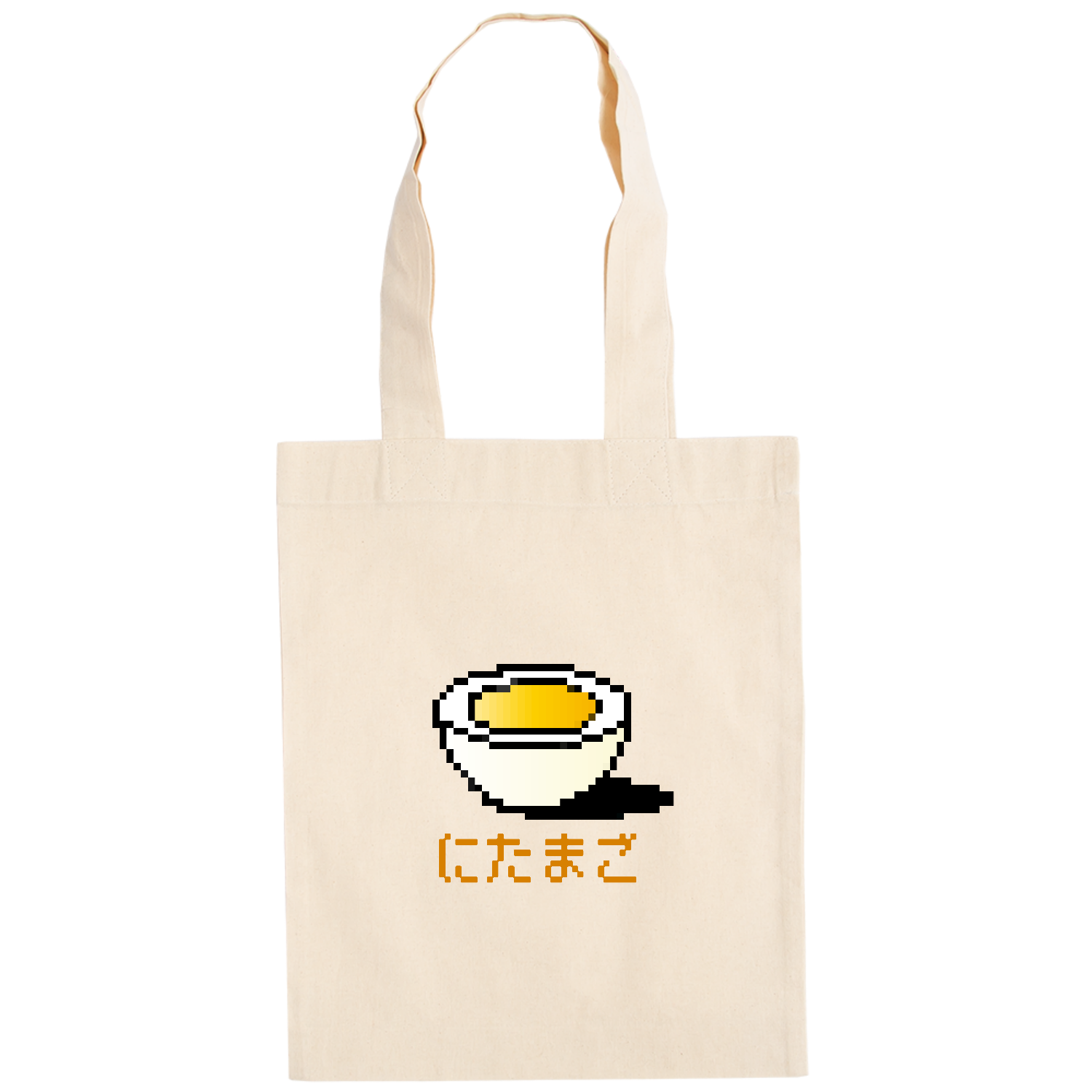 ドッド絵の煮卵 ドイツテューテ【白プリントあり】