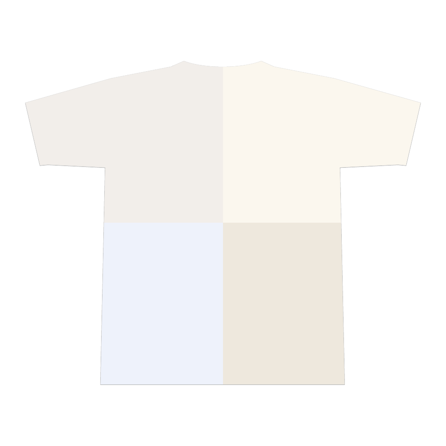 雑草の花全面インクジェットTシャツ(L)2
