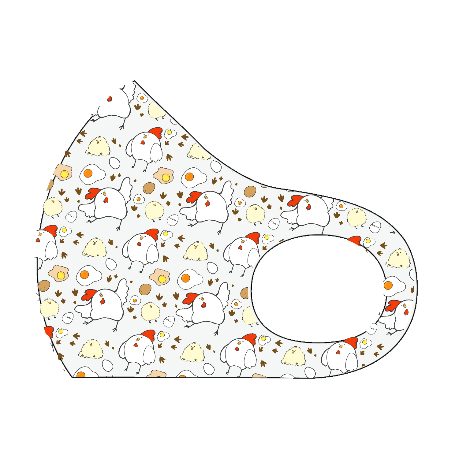 ニワトリパラダイス マスク スポーツマスク